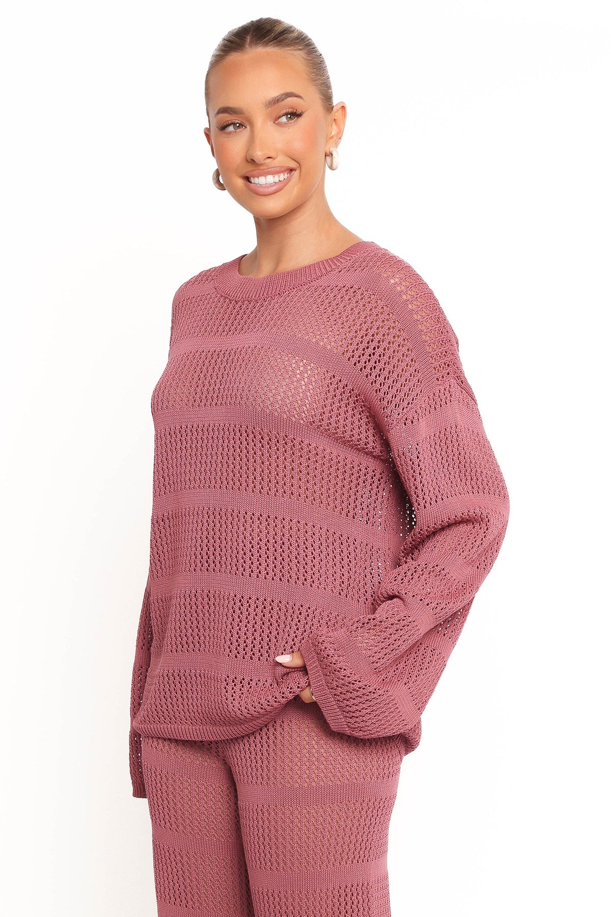 Crawford Top in Rose – view 3 of 6