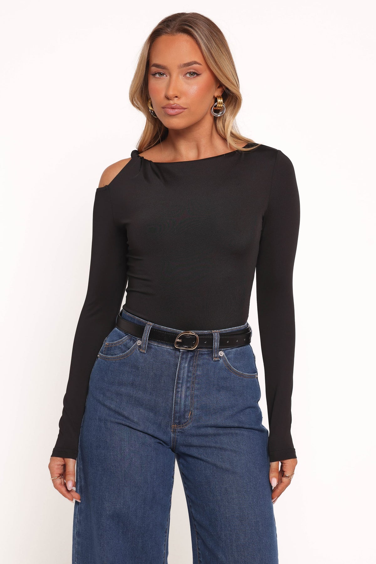 Darma Long Sleeve Top in Black – view 2 of 8