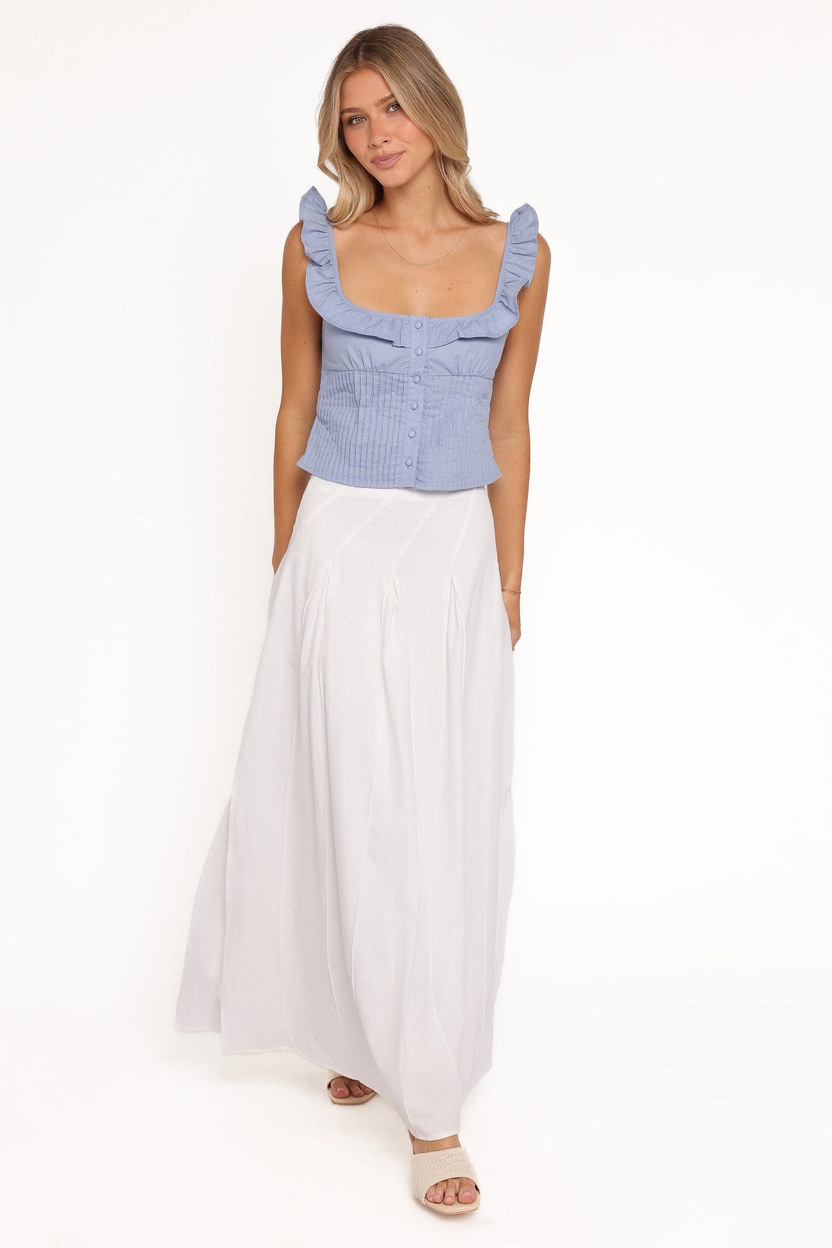 Dervla Top in Blue – view 7 of 9