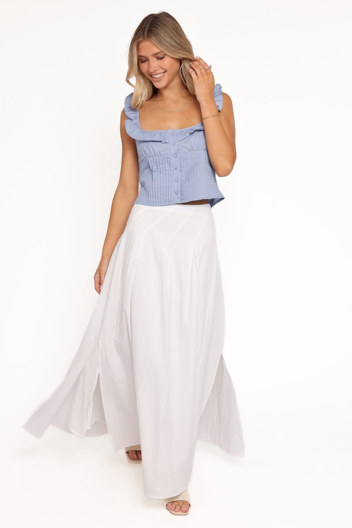Dervla Top in Blue – view 6 of 9
