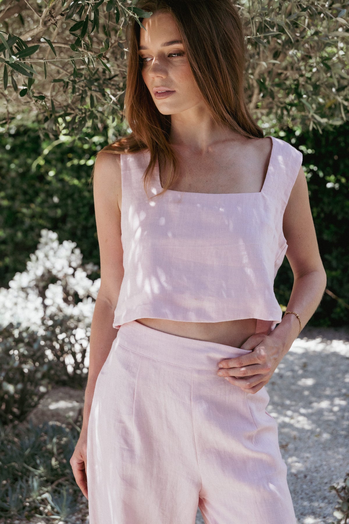 Devlin Top in Blush – view 1 of 10