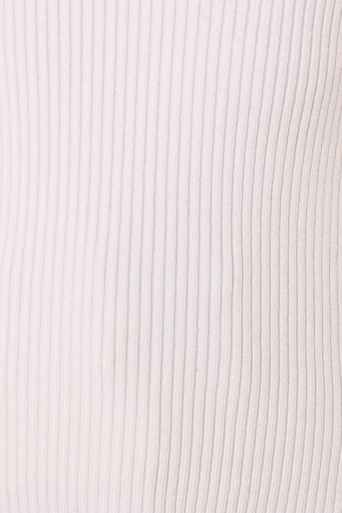 Emily Rib Top in White – view 7 of 7