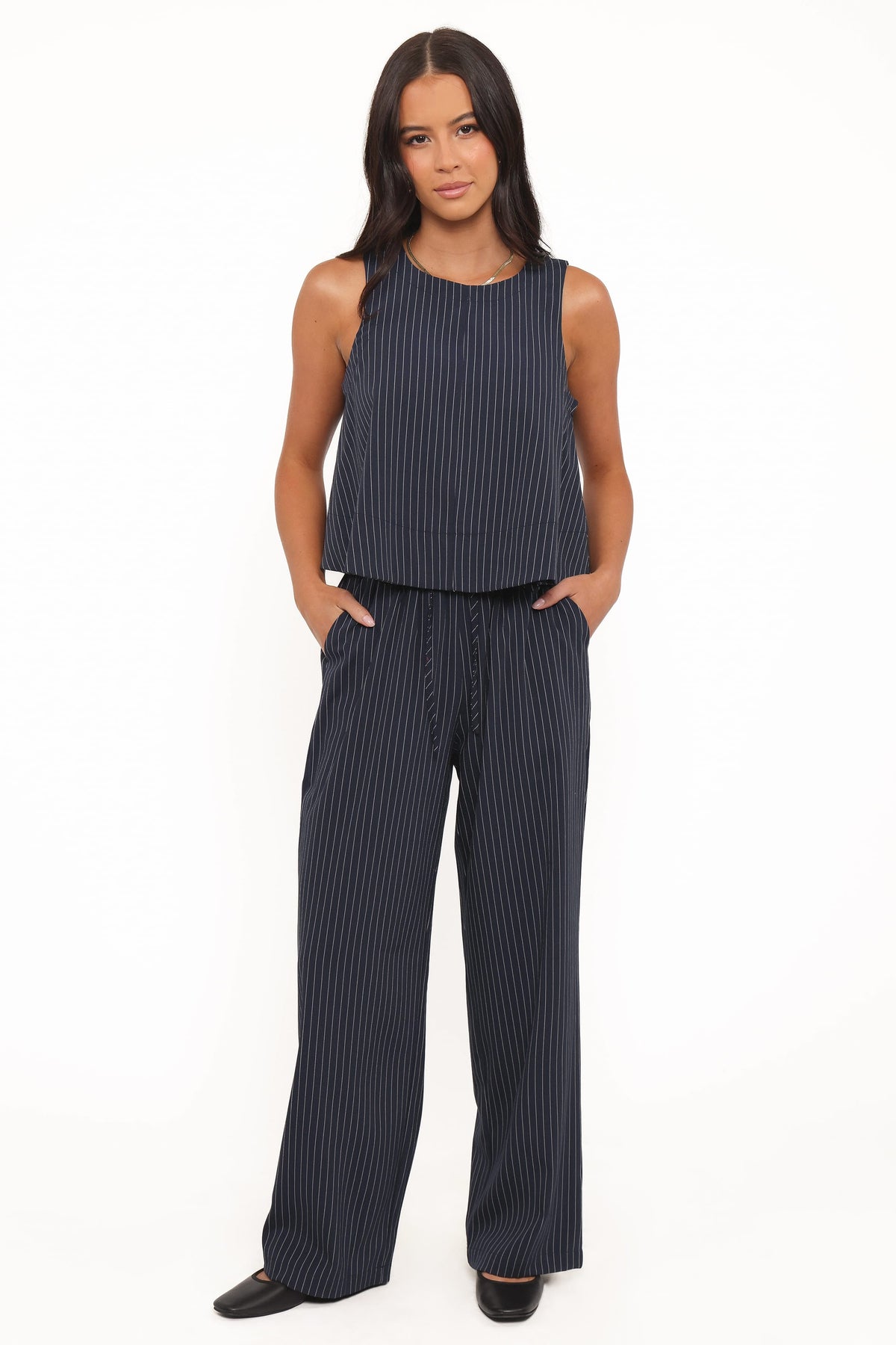 Enda Top in Navy White Stripe – view 6 of 8