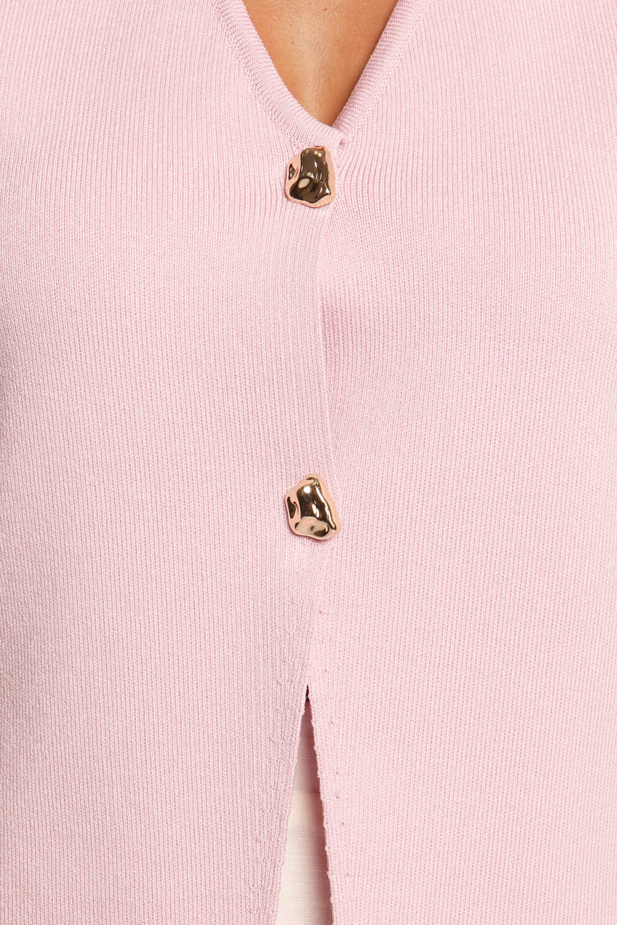 Everlee Knit Vest Top in Pink – view 7 of 7