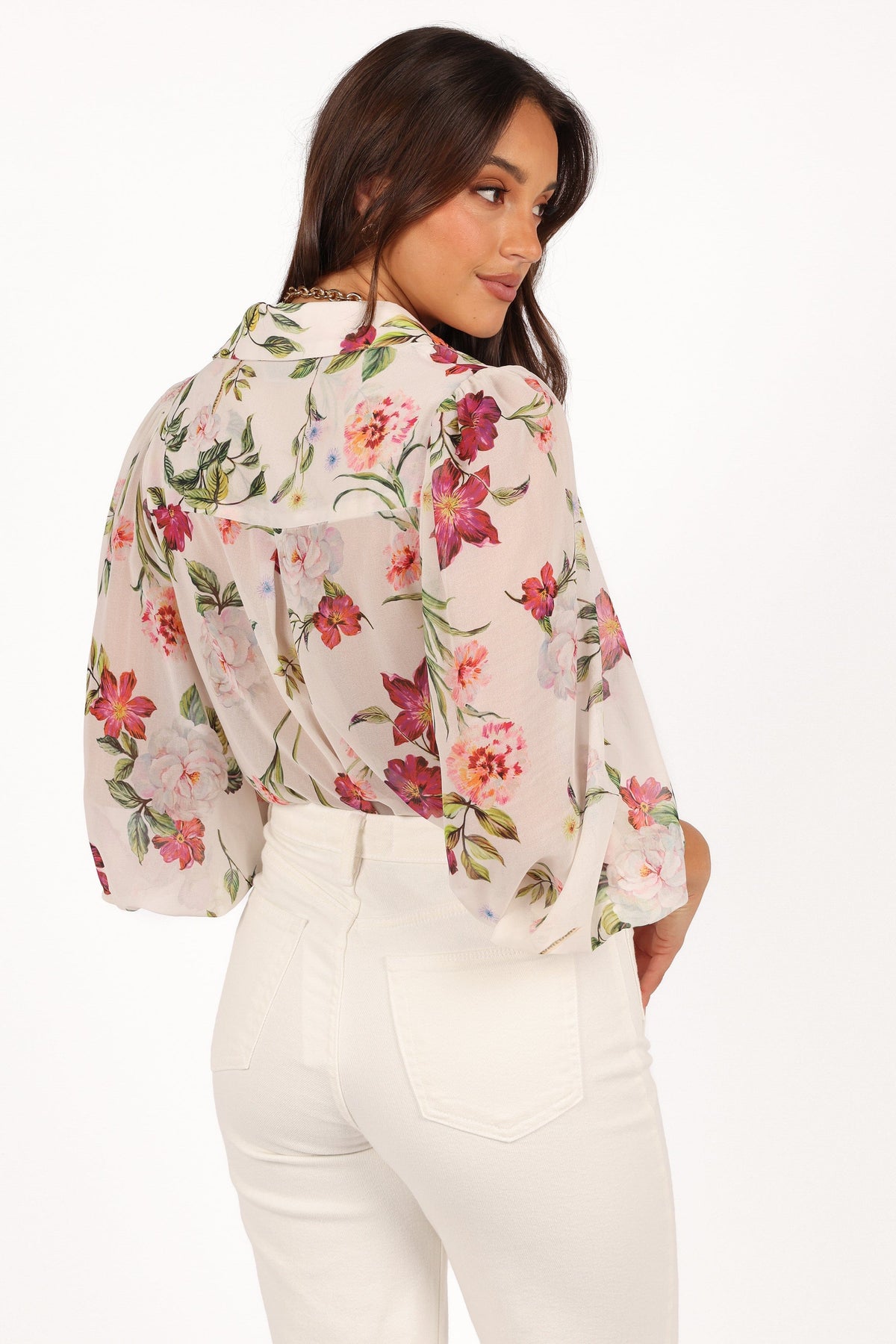 Fleetwood Blouse in Jaci White – view 5 of 8