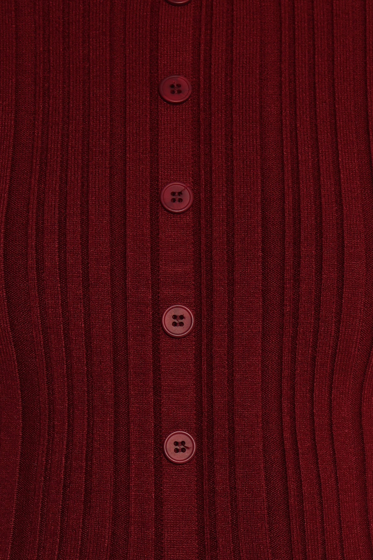 Hatte Cardigan Top in Dark Cherry – view 6 of 6