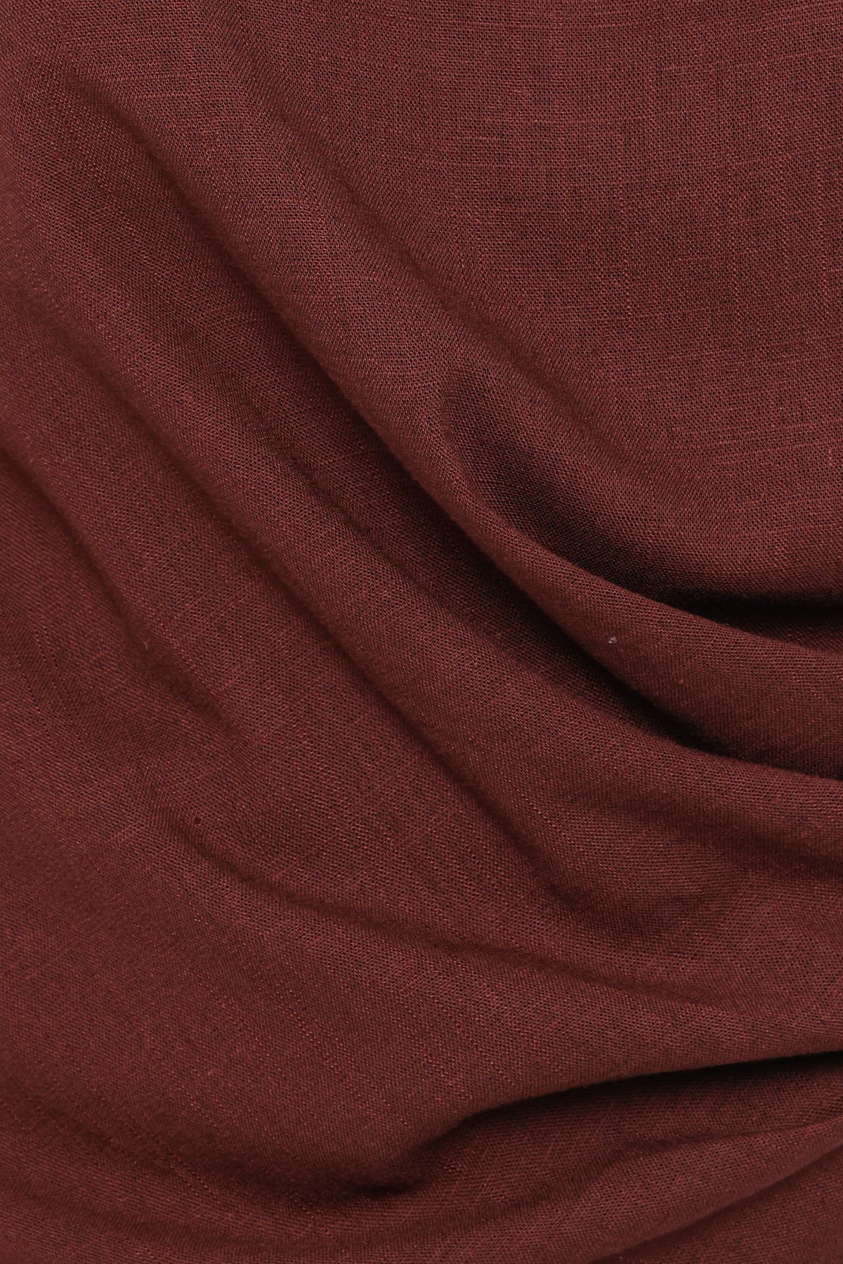 Heloise Side Tie Top in Dark Brown – view 7 of 8