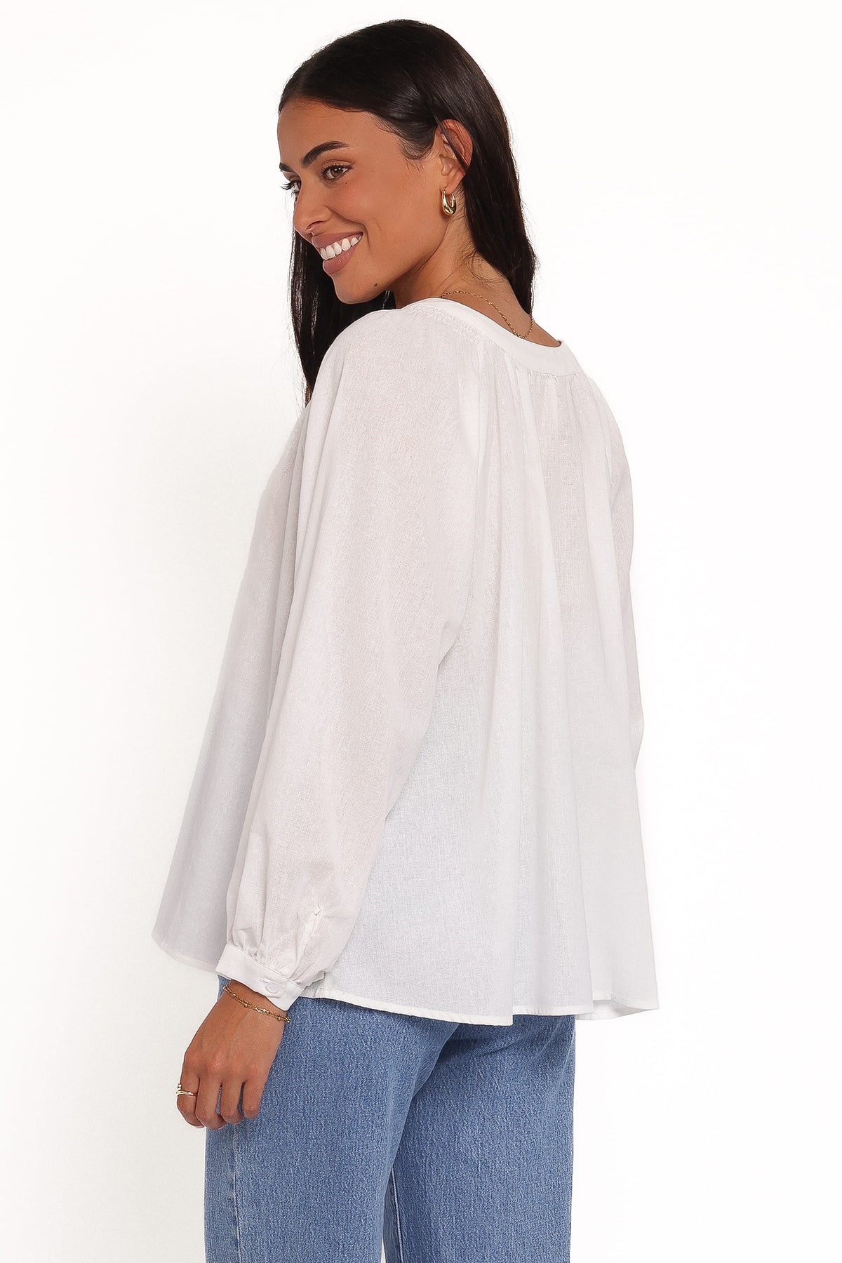 Irisa Shirt in White – view 4 of 6