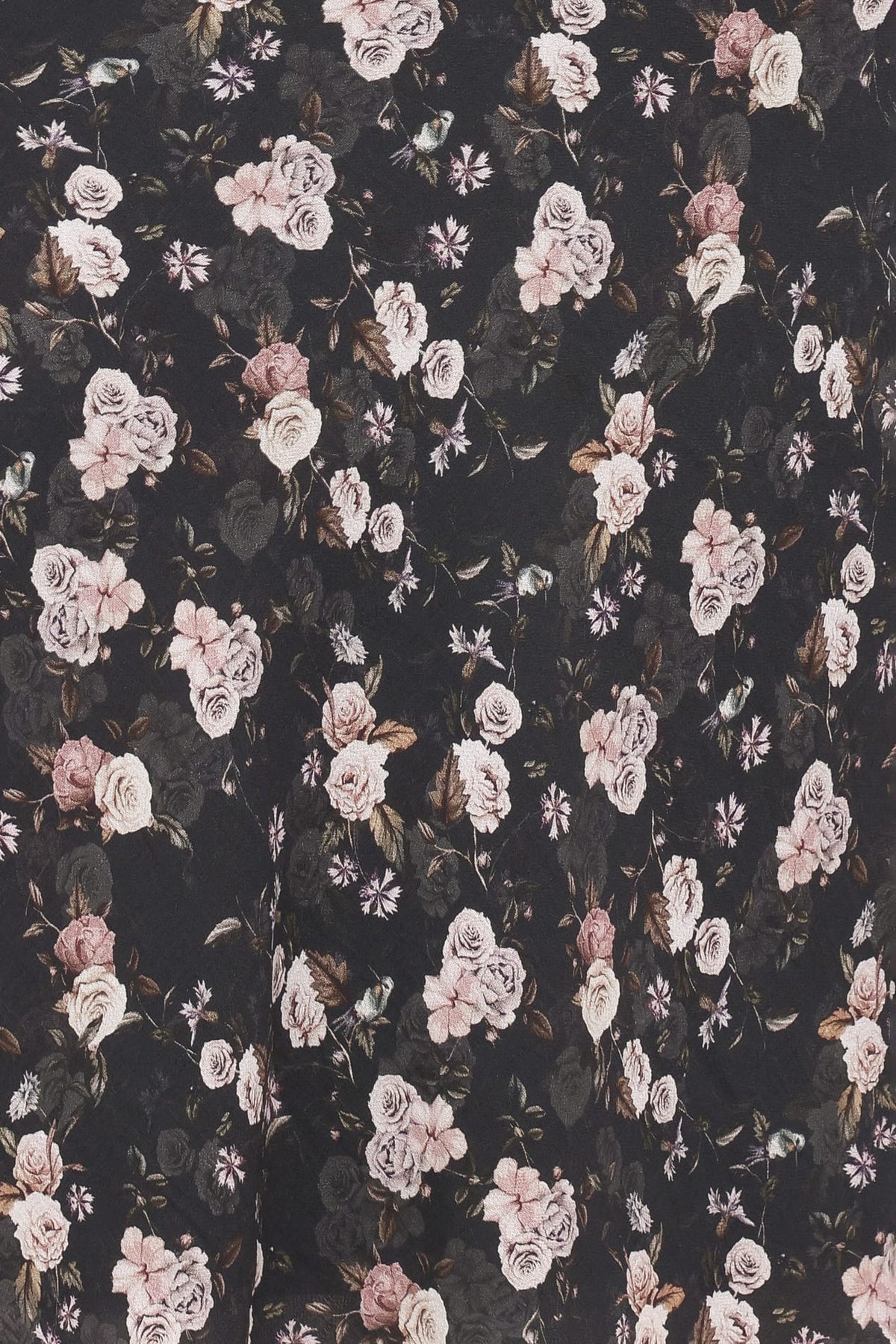 Kedra Tie Shoulder Top in Dark Floral – view 8 of 9