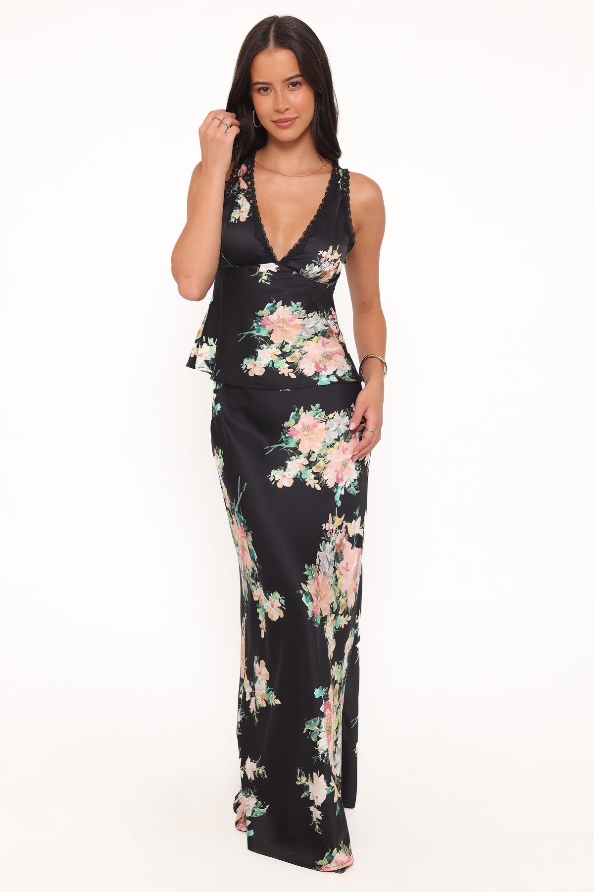 Kelso Top in Black Floral – view 2 of 8