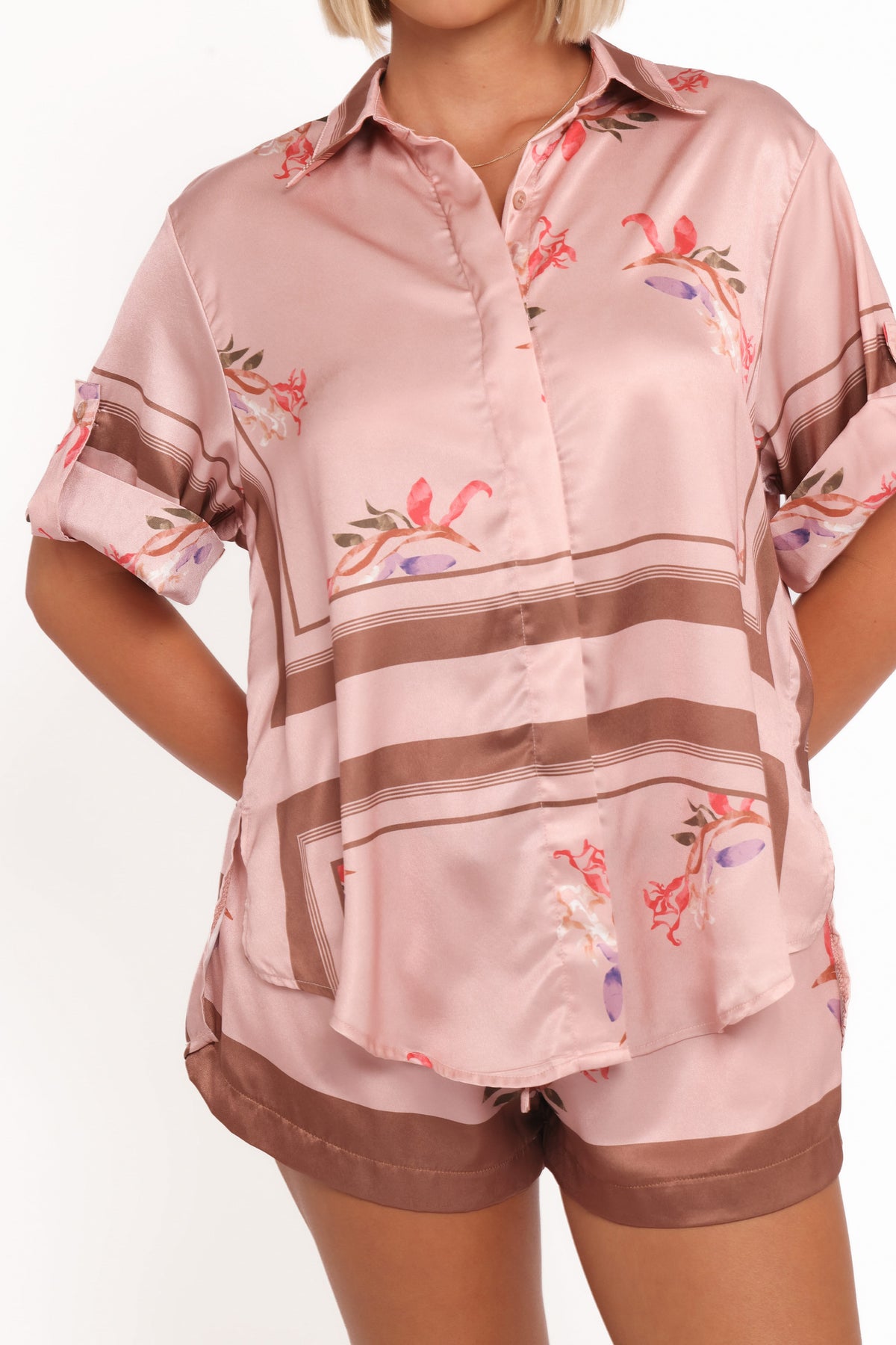Lara Shirt in Pink Cocoa – view 6 of 7