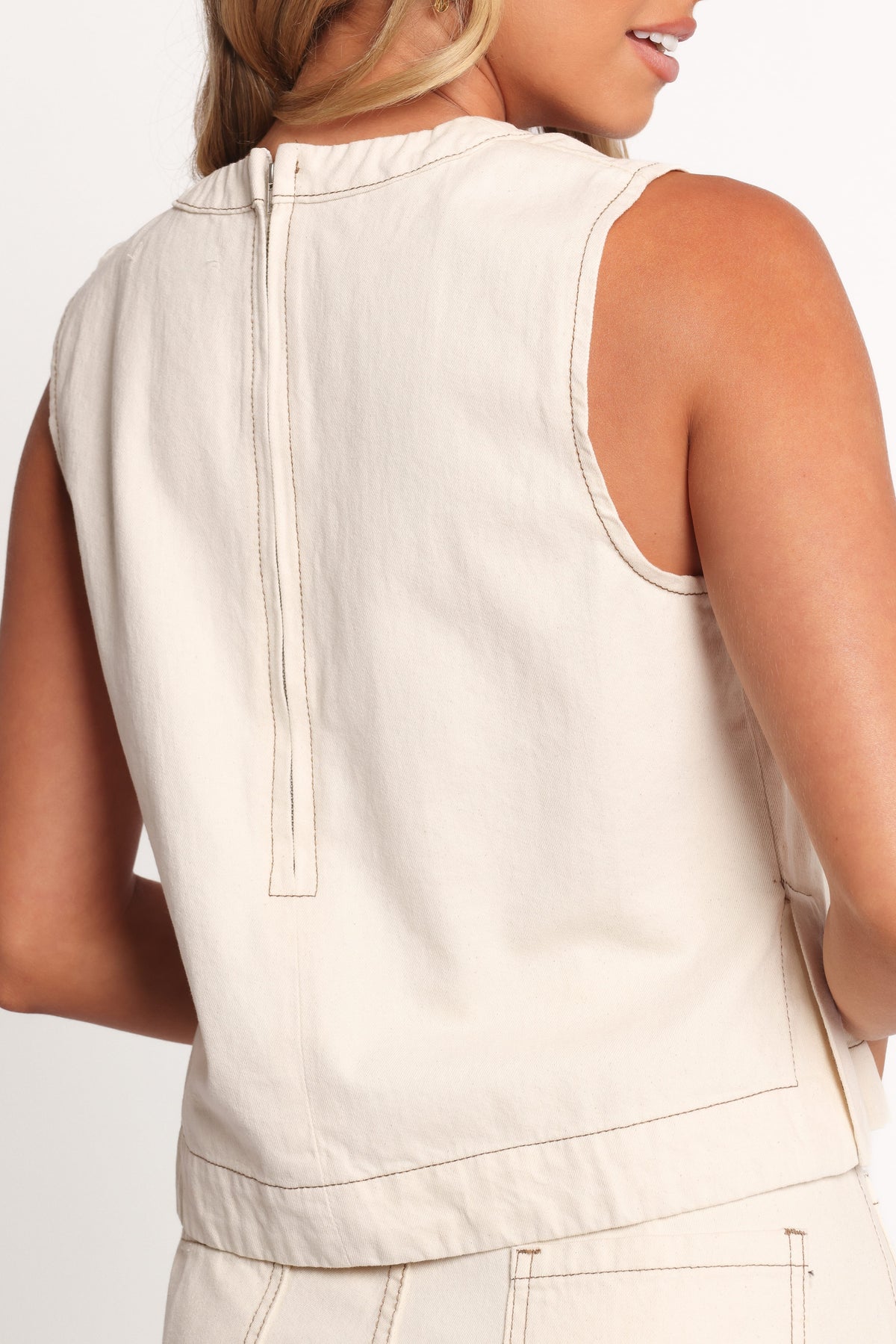 Levi Top in Ecru – view 7 of 9