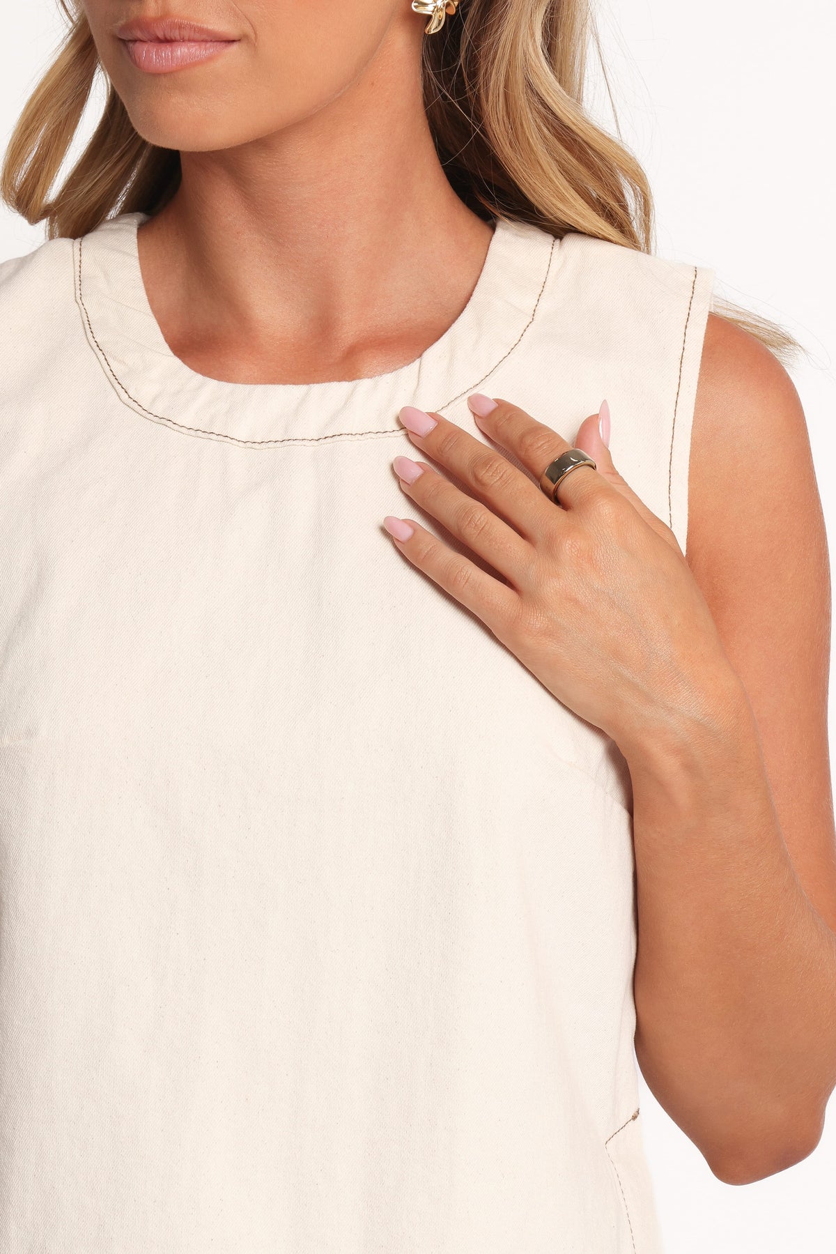 Levi Top in Ecru – view 3 of 9