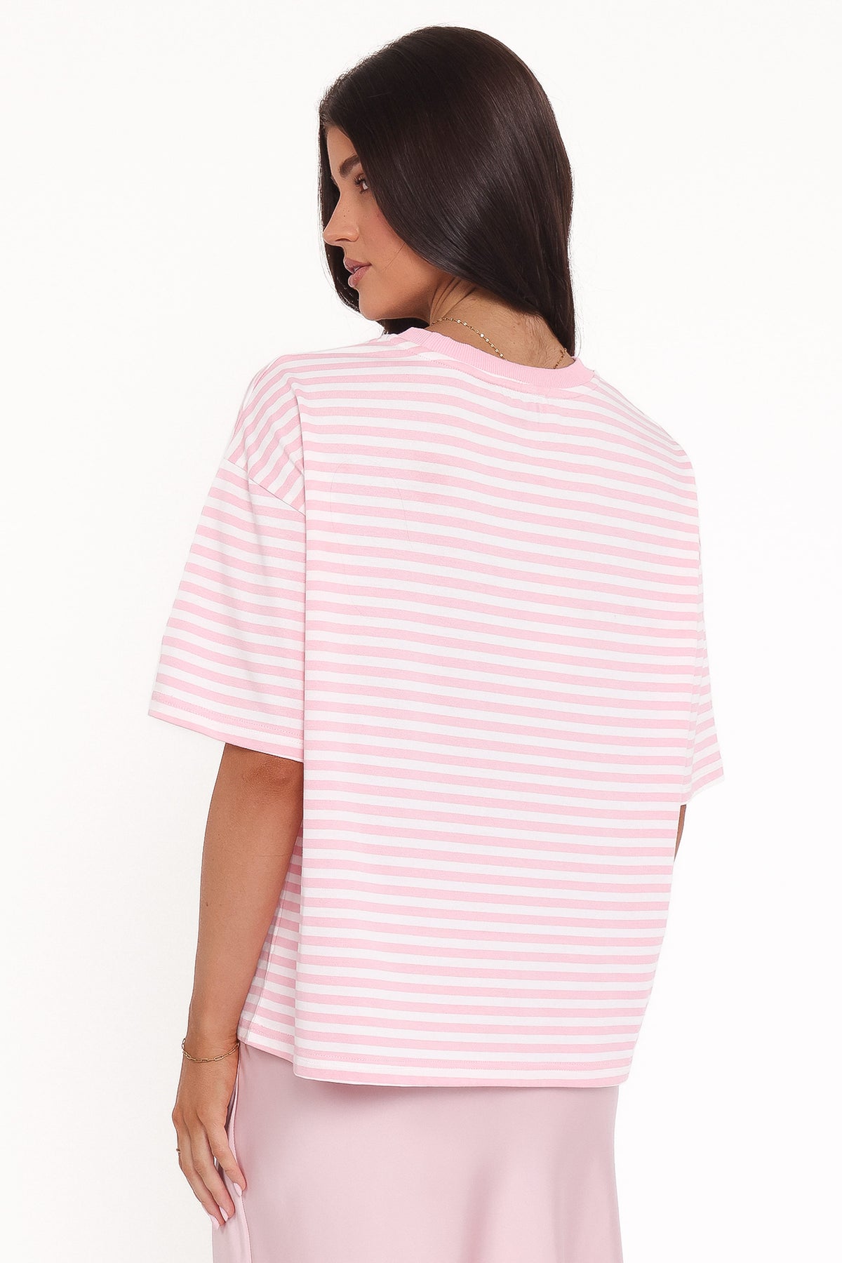 Marly Je T'Aime Tee in Pink Stripe – view 5 of 8