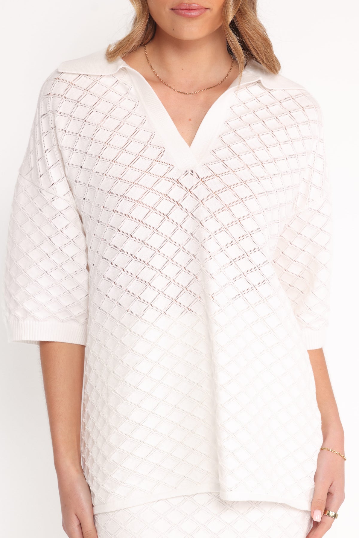 Meera Top in White – view 3 of 8