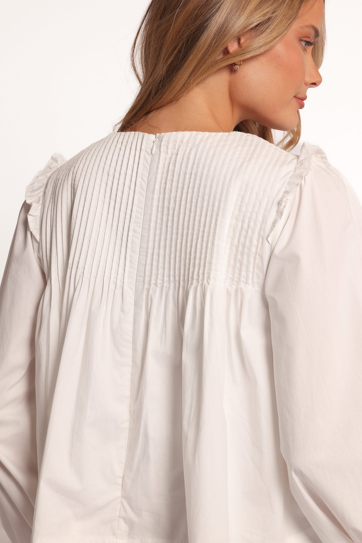 Melba Blouse in White – view 3 of 9