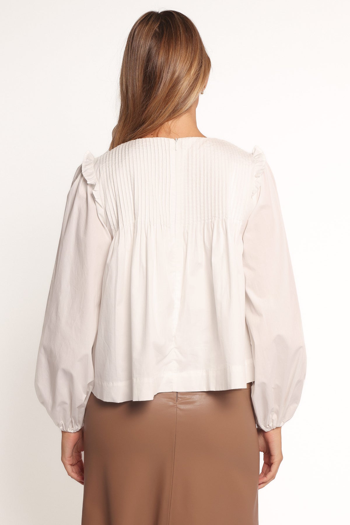 Melba Blouse in White – view 5 of 9