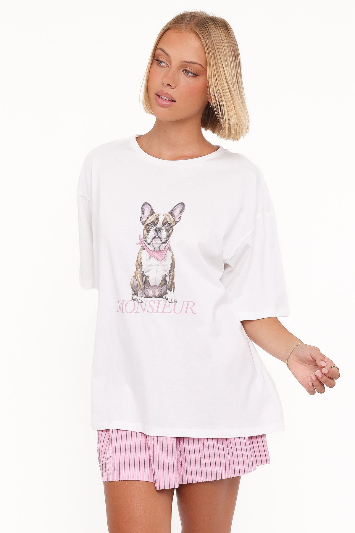 Monsieur Tee in White – view 4 of 7
