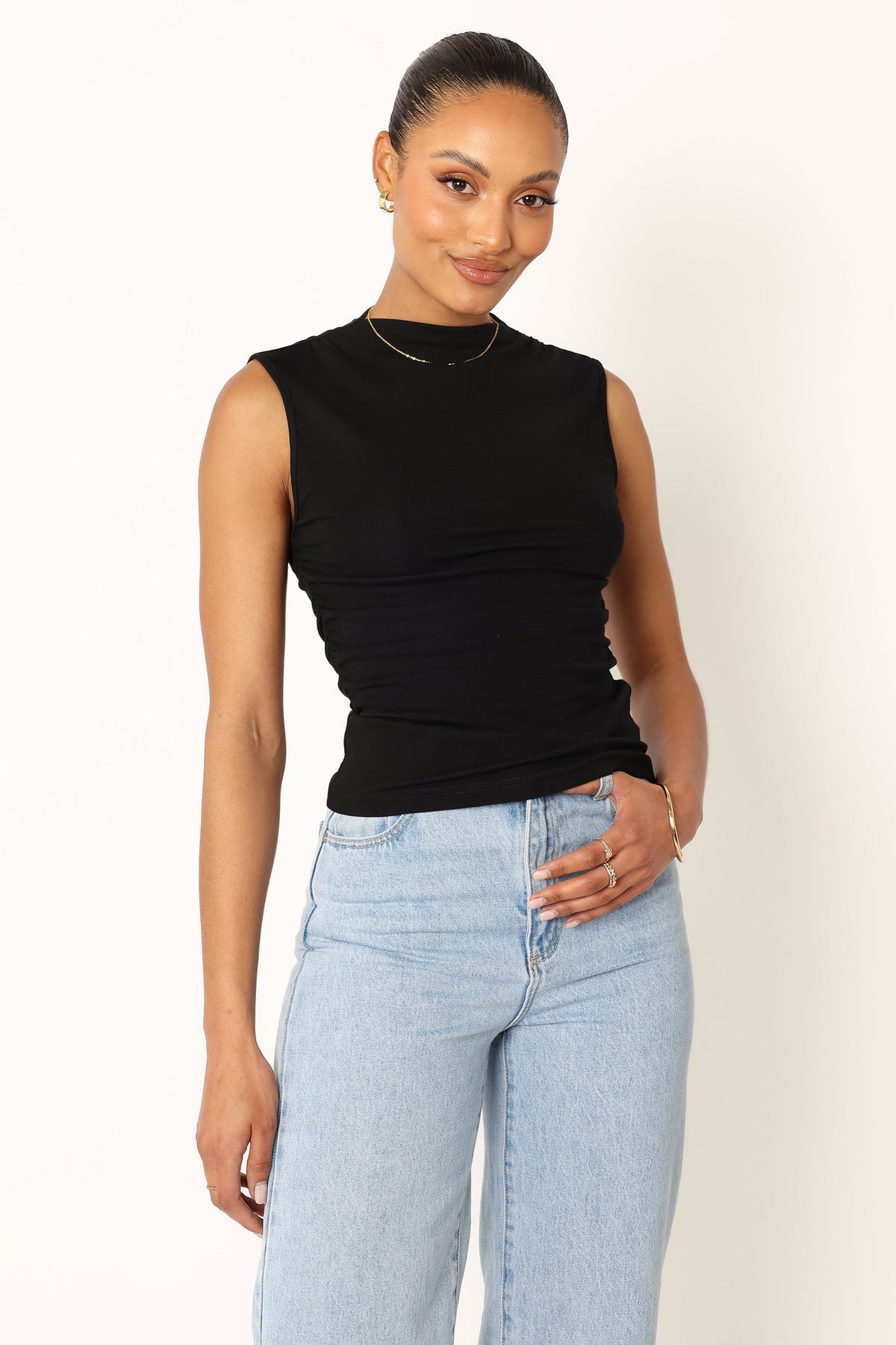 Nissa Top in Black – view 1 of 11