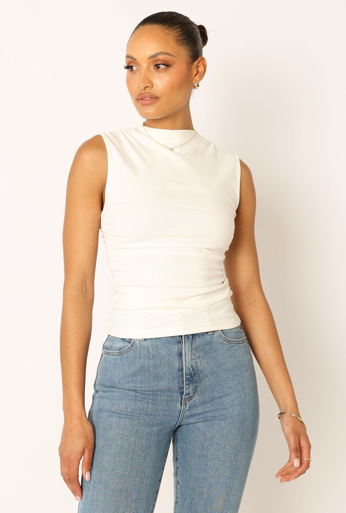Nissa Top in Off White – view 1 of 12
