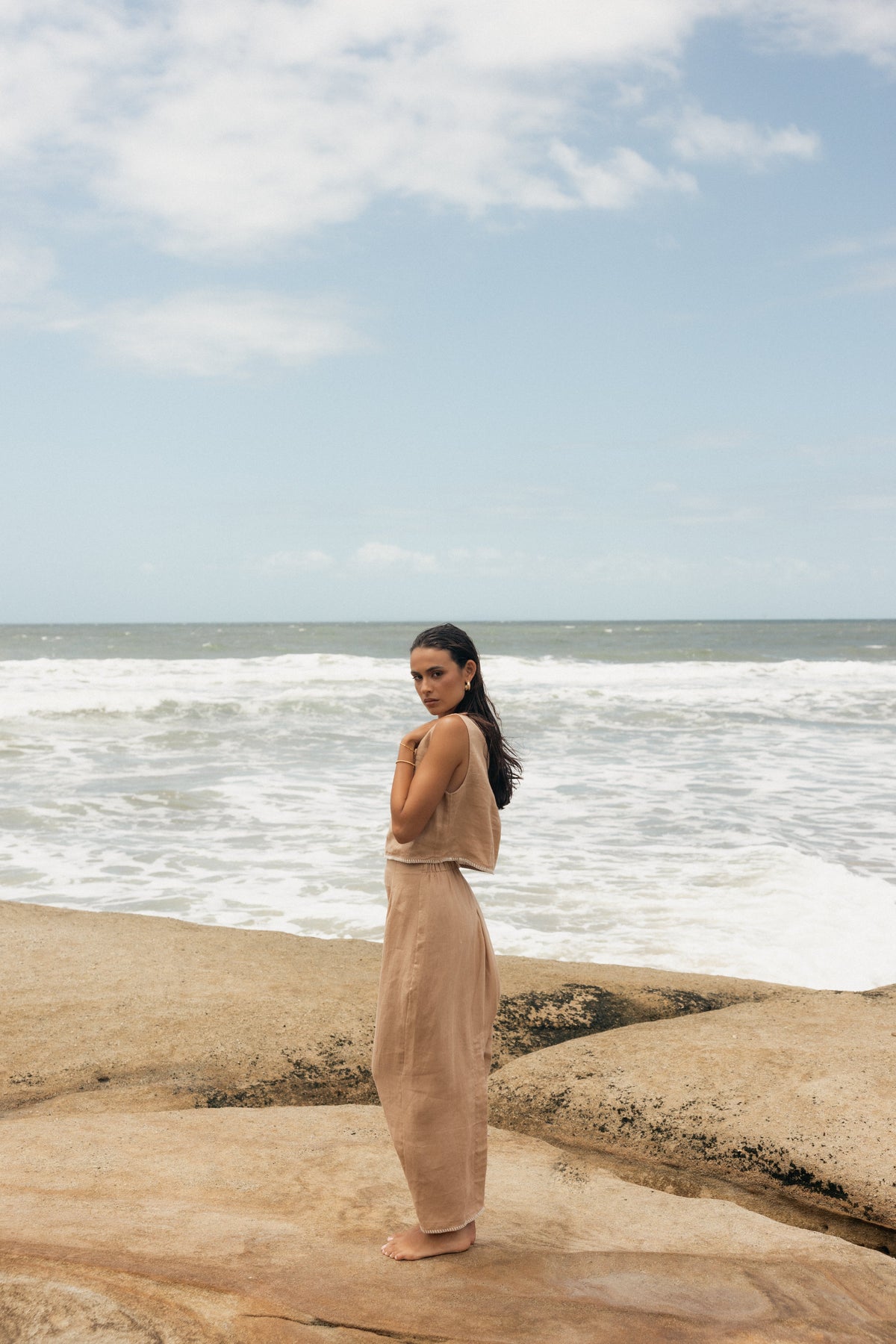 Odette Top in Camel – view 3 of 12