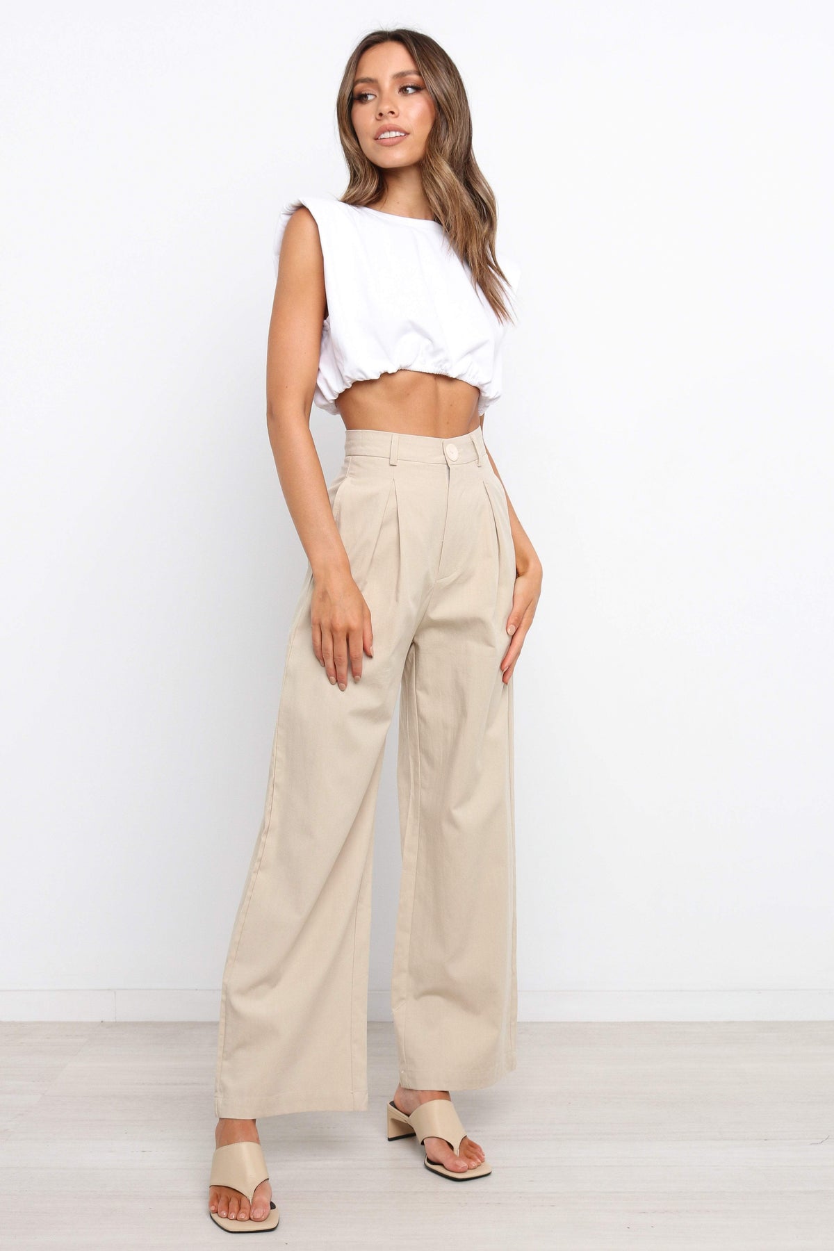 Omri Top in White – view 3 of 8