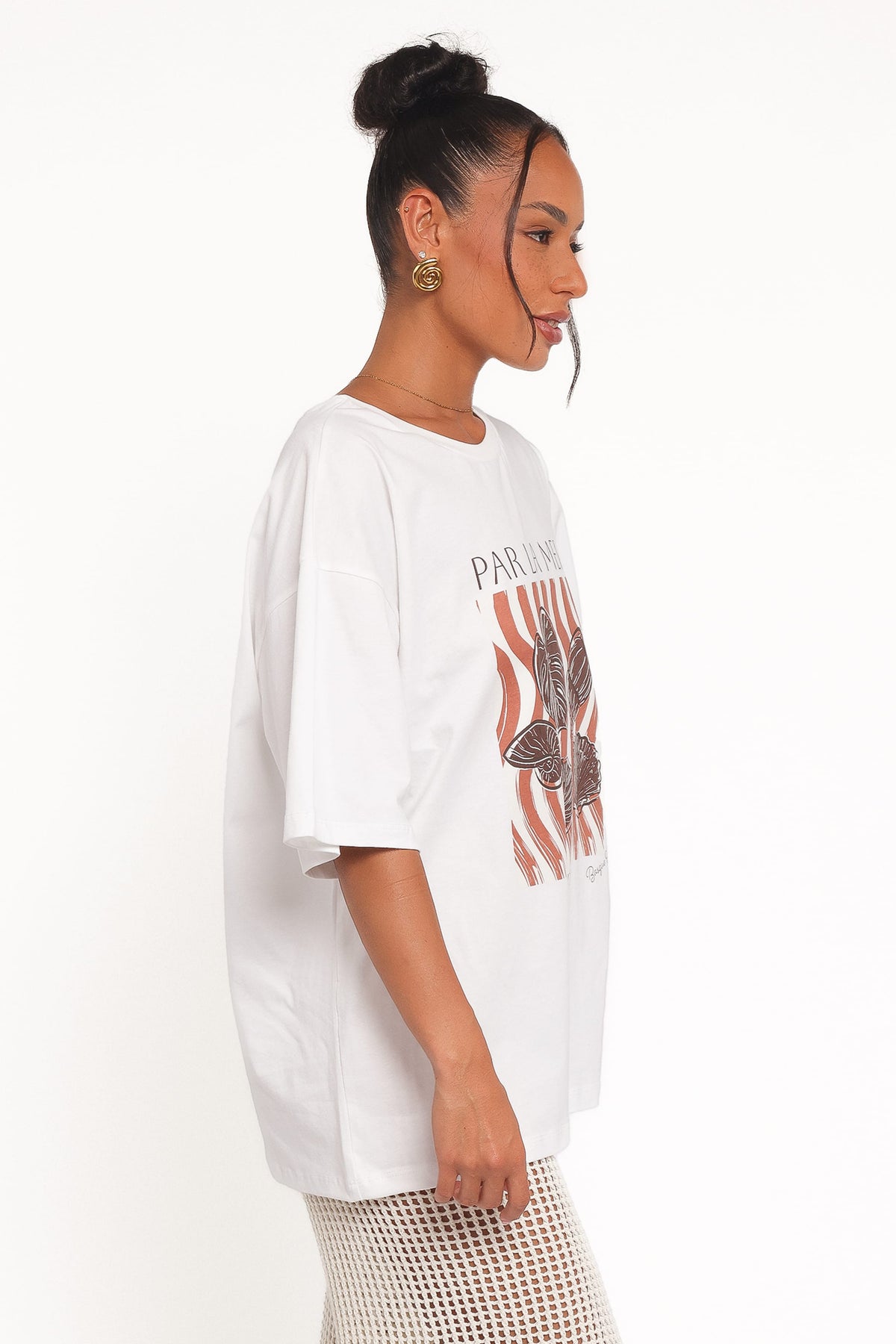Par La Mer Tee in White – view 4 of 8