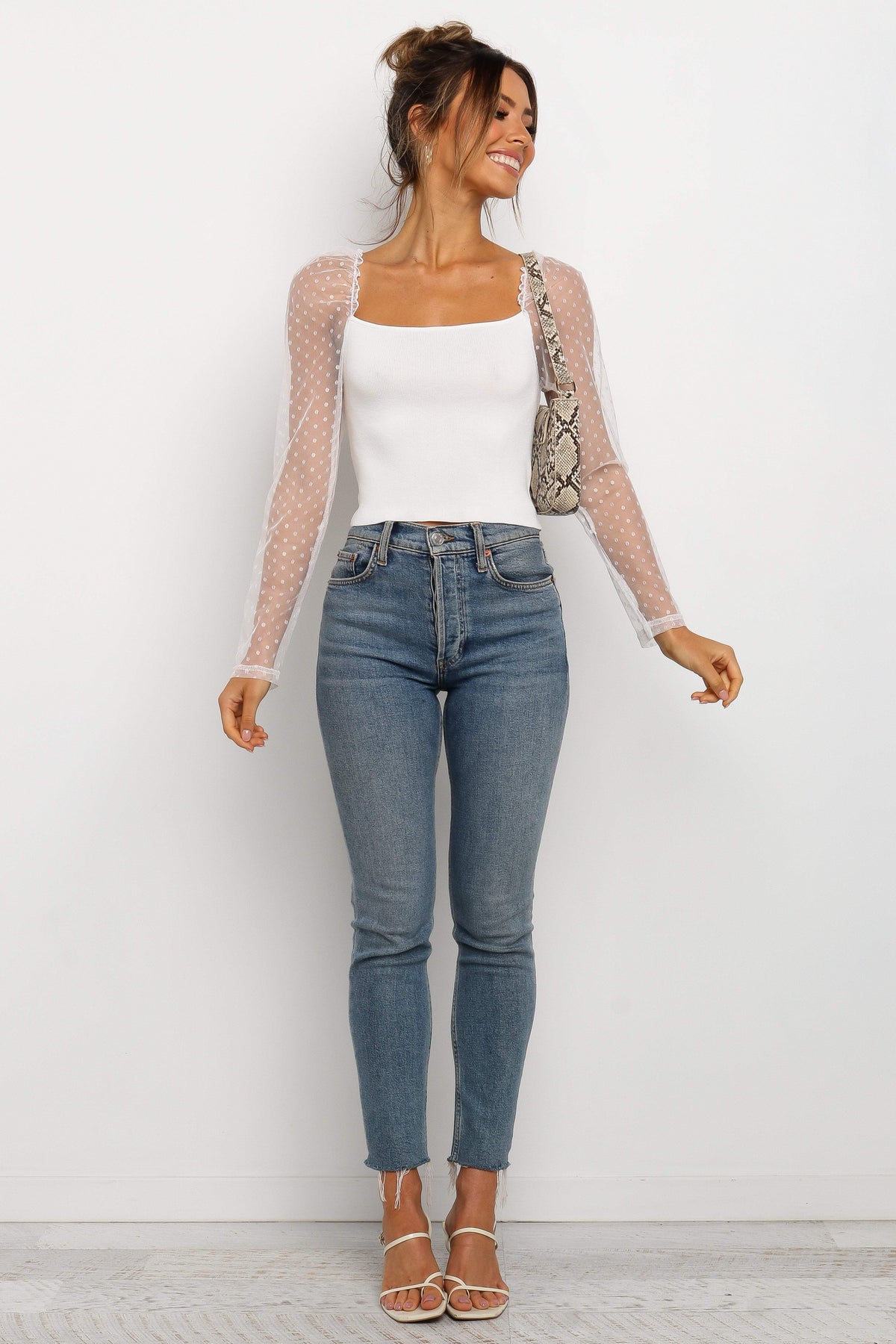 Rigala Top in Ivory – view 2 of 11