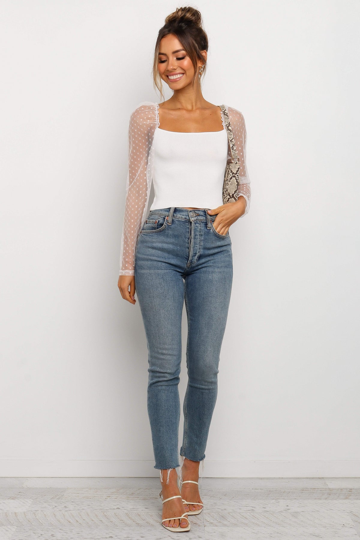 Rigala Top in Ivory – view 3 of 11