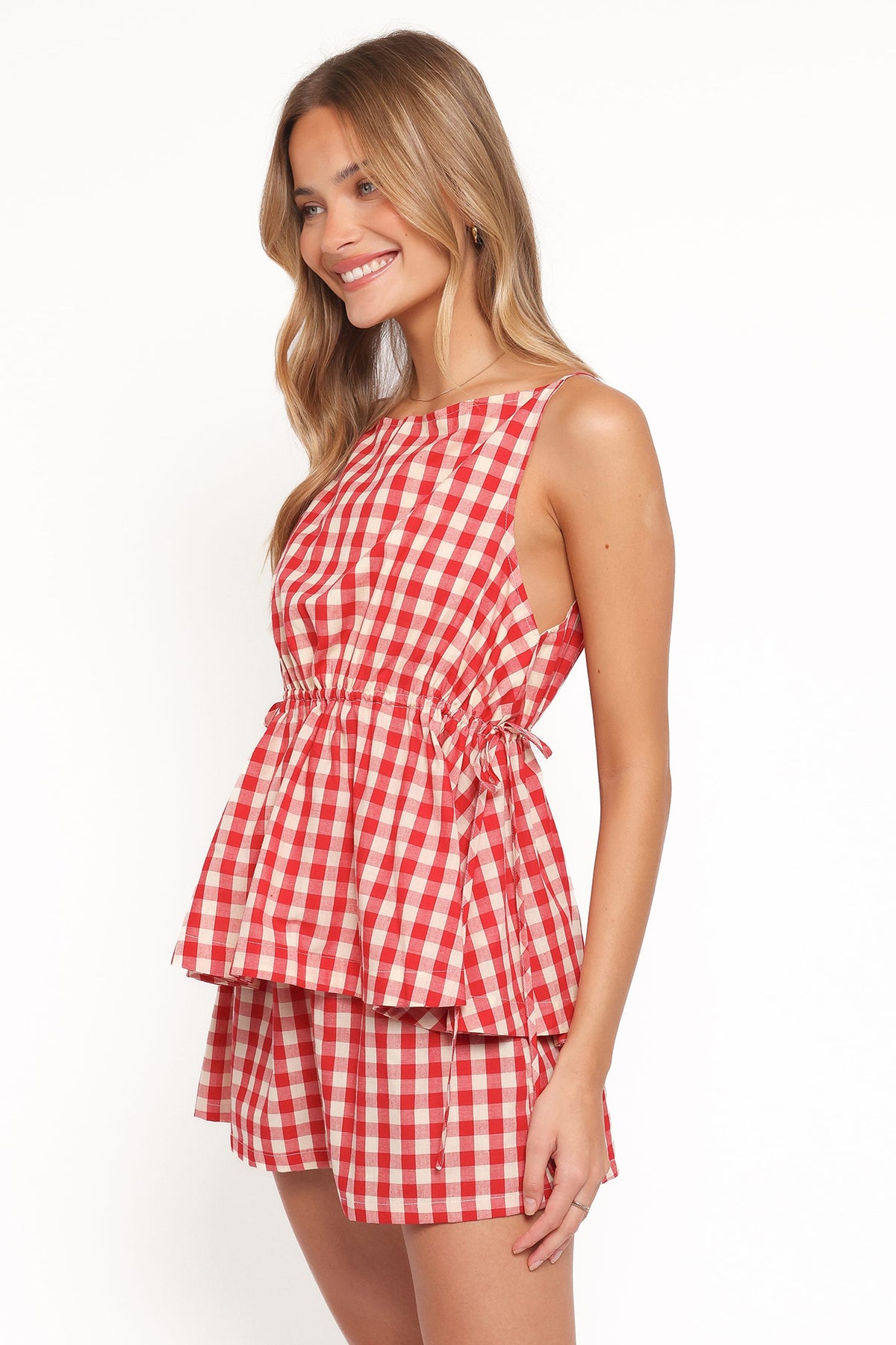 Rory Top in Red Gingham – view 3 of 7