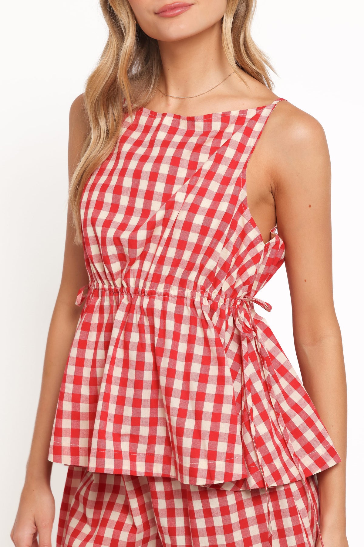 Rory Top in Red Gingham – view 1 of 7