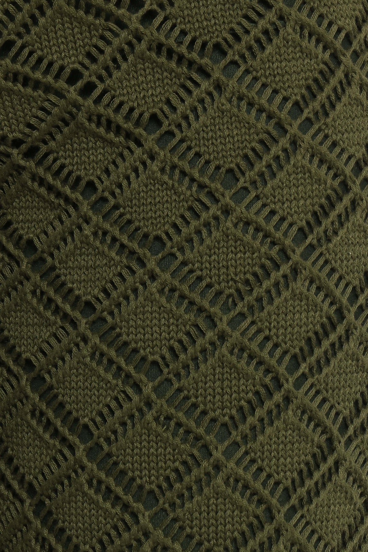 Sable Textured Knit Top in Olive – view 9 of 9
