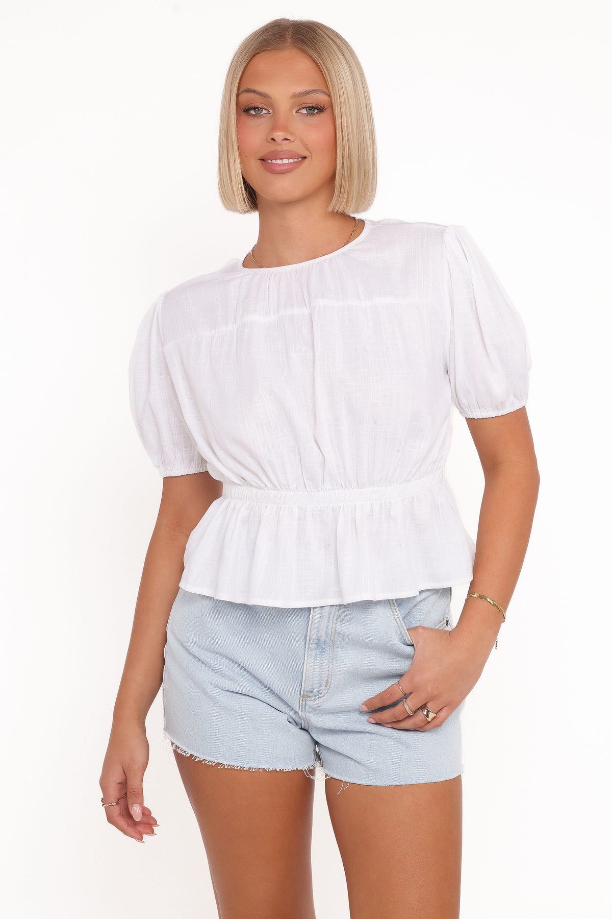Solstice Top in White – view 2 of 9