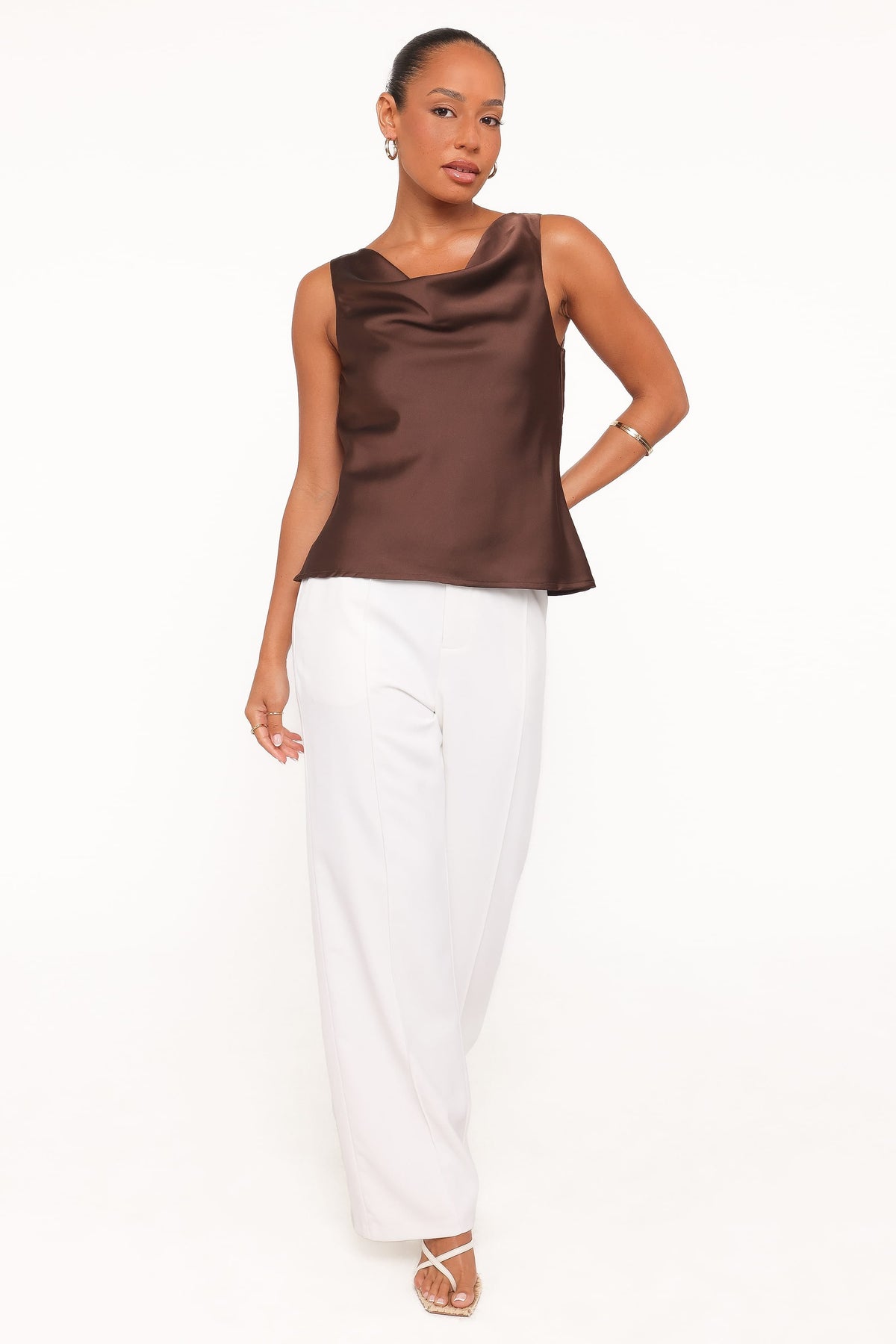 Vinita Top in Chocolate – view 5 of 6