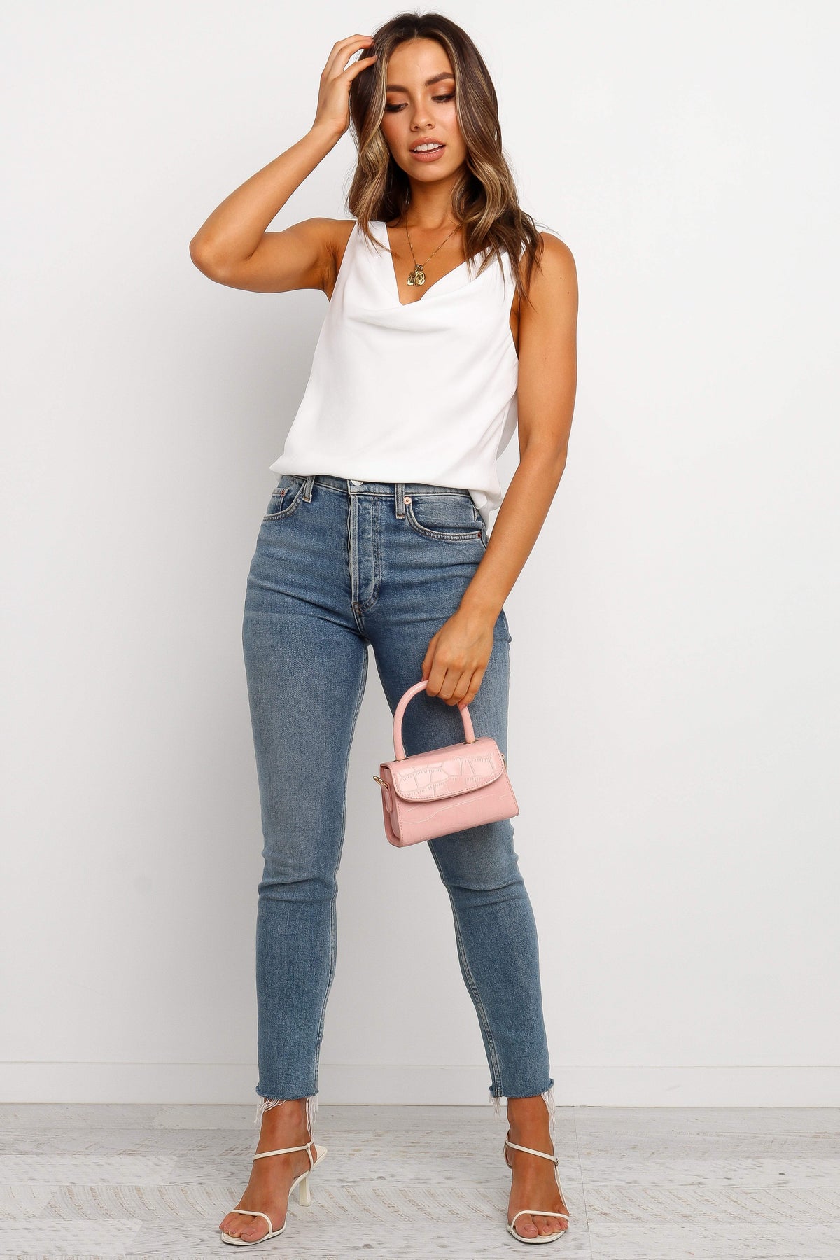 Vinita Top in White – view 2 of 8
