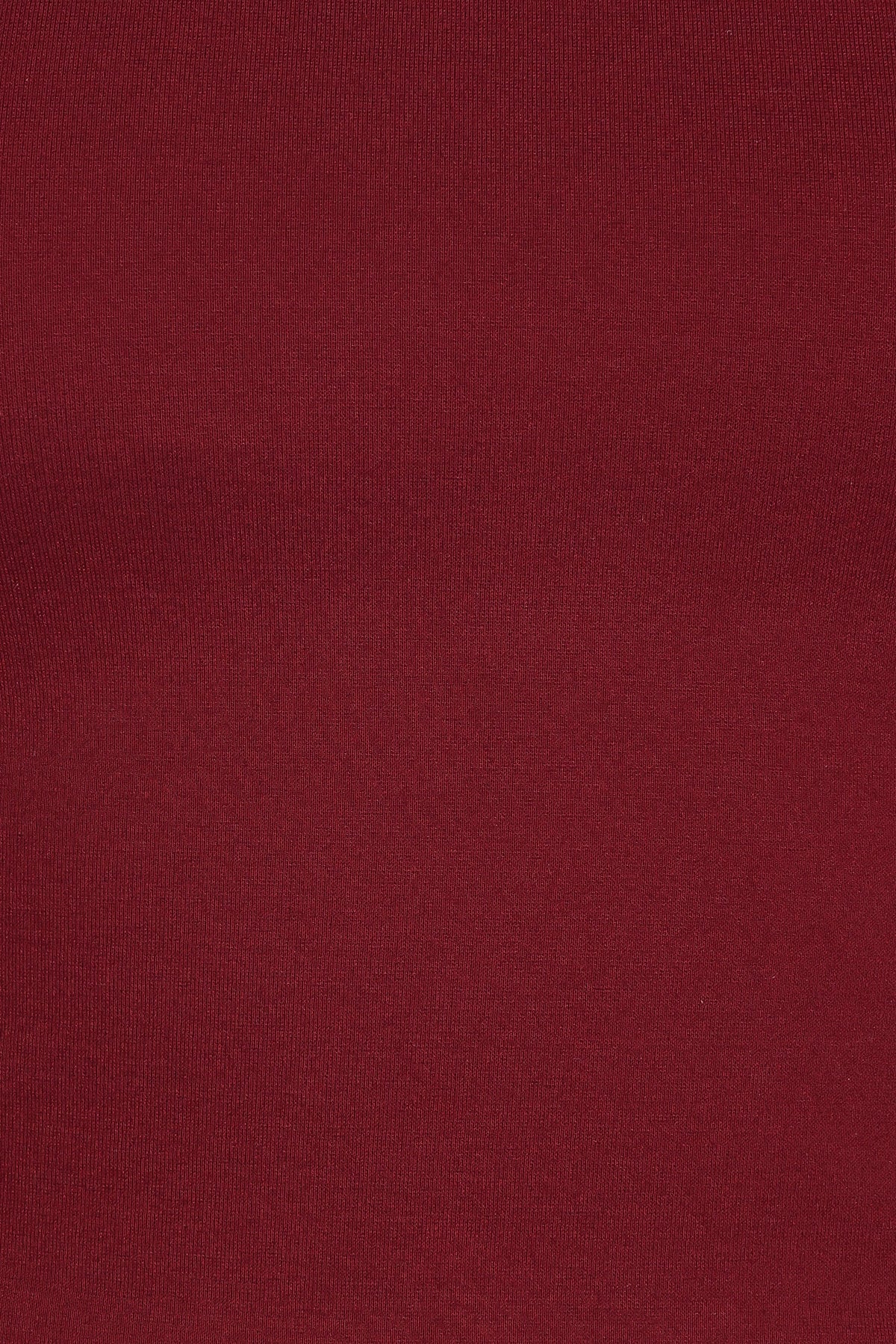 Wesson Sheer Sleeve Top in Merlot – view 6 of 6