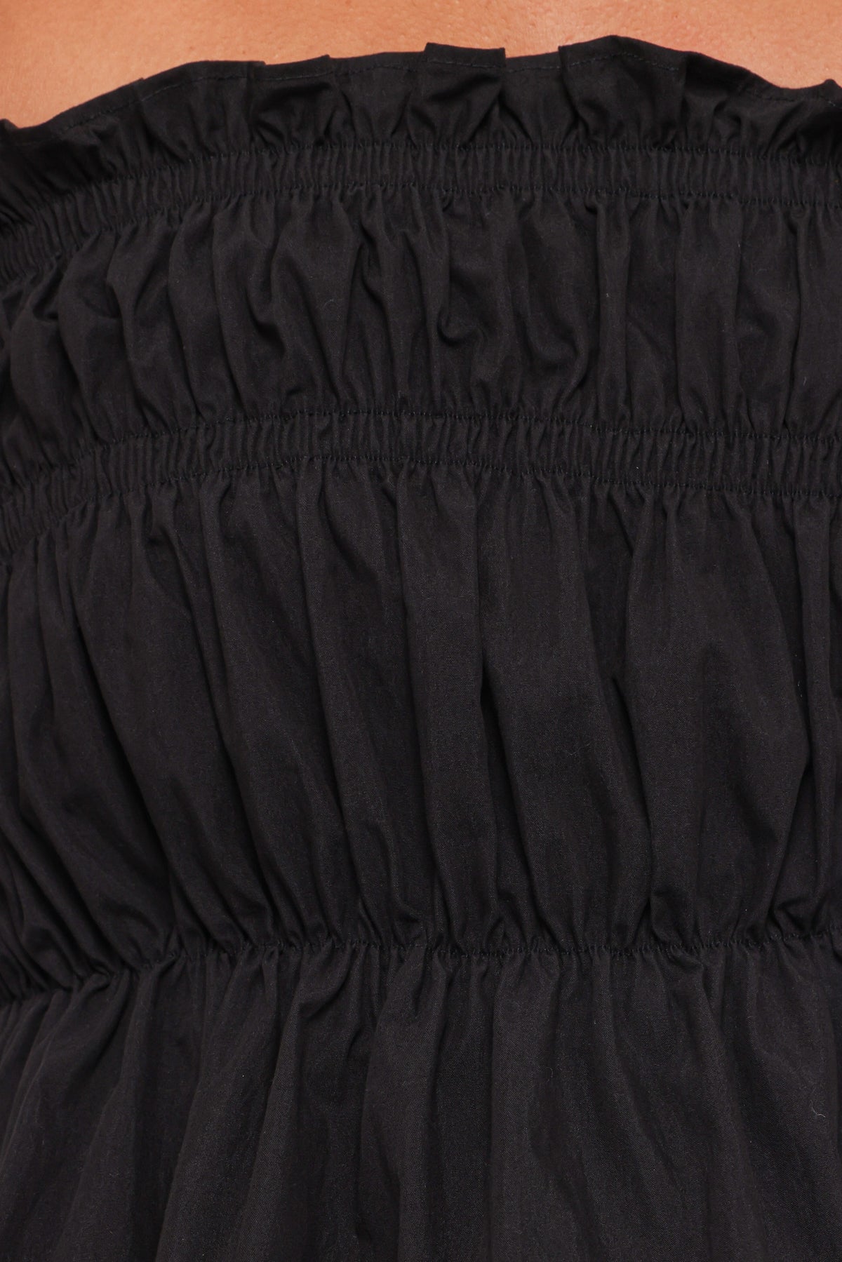 Wilhelmina Strapless Top in Black – view 6 of 6