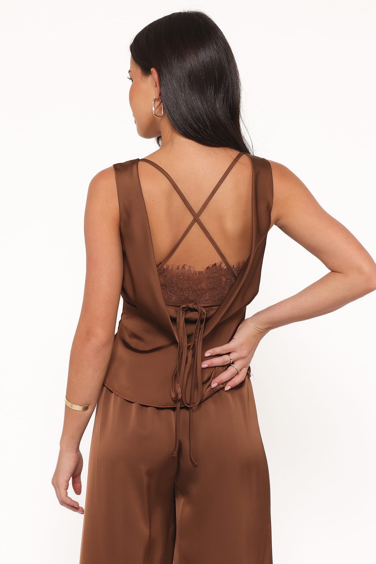 Wynn Top in Chocolate – view 5 of 9