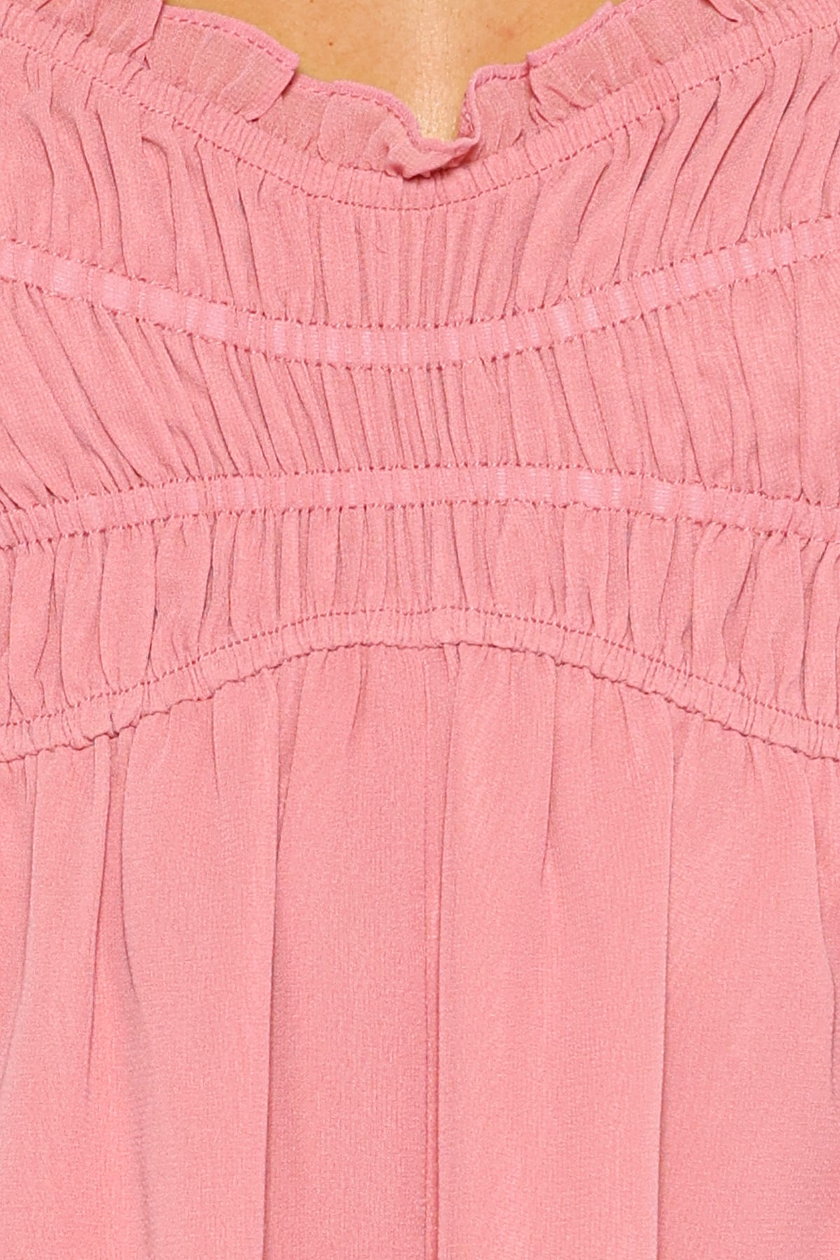Andie Tie Jumpsuit in Rose Pink – view 6 of 6