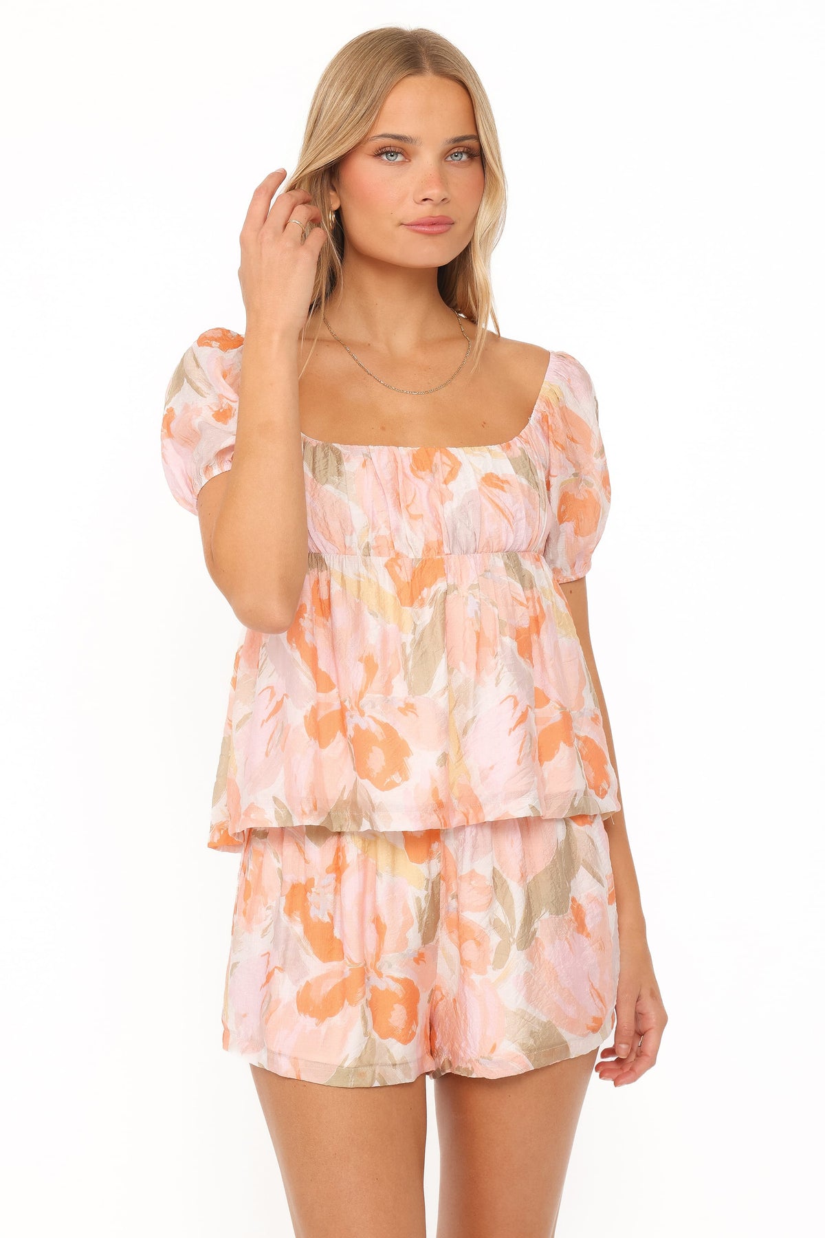 Julia Set in Pink Floral – view 1 of 7