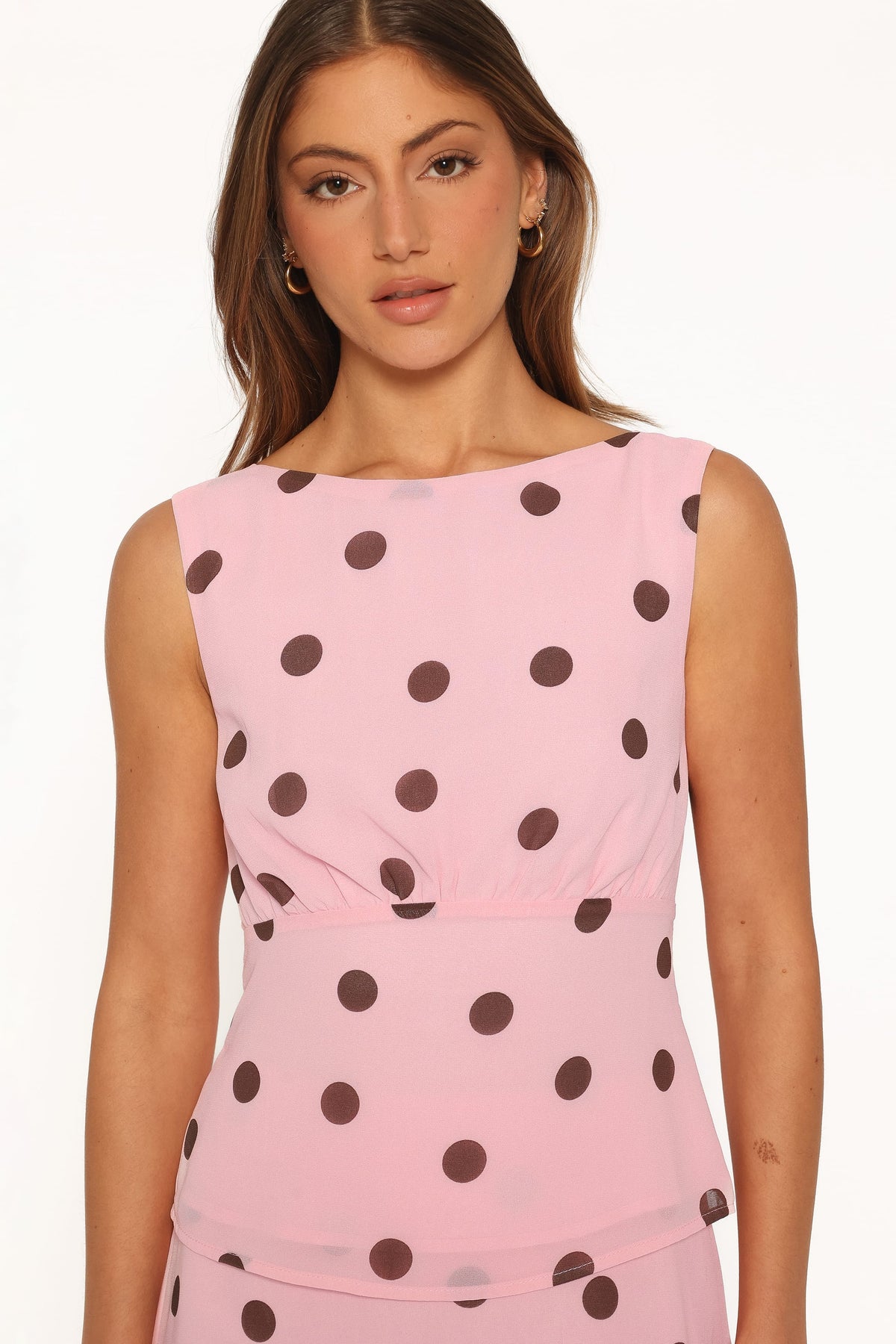Ricky Skirt Set in Pink Polka Dot – view 5 of 7