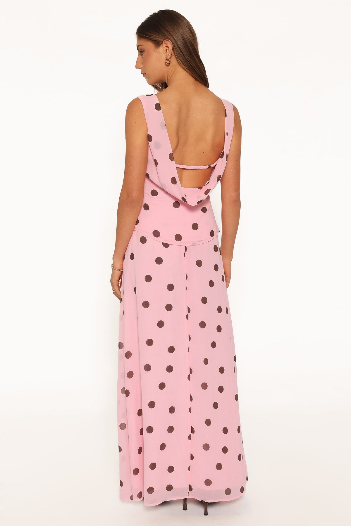 Ricky Skirt Set in Pink Polka Dot – view 4 of 7