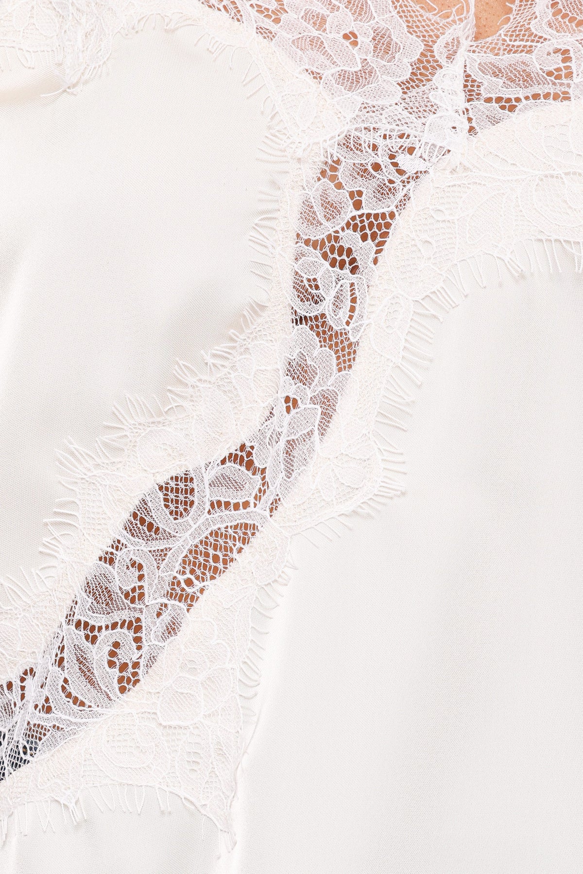 Avere Lace Asymmetrical Cami in Cream – view 6 of 6