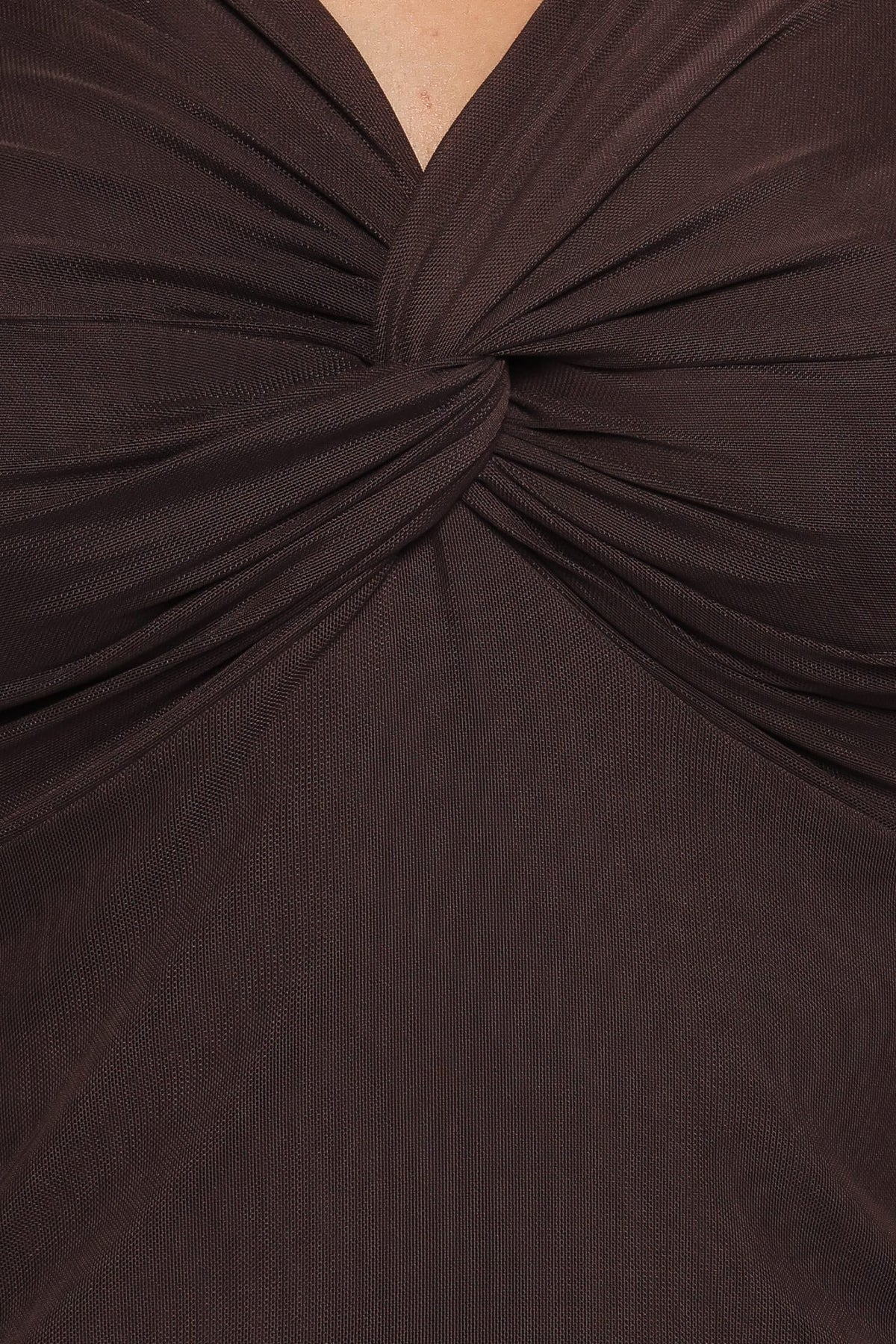 Ellera Mesh Top in Brown – view 6 of 6