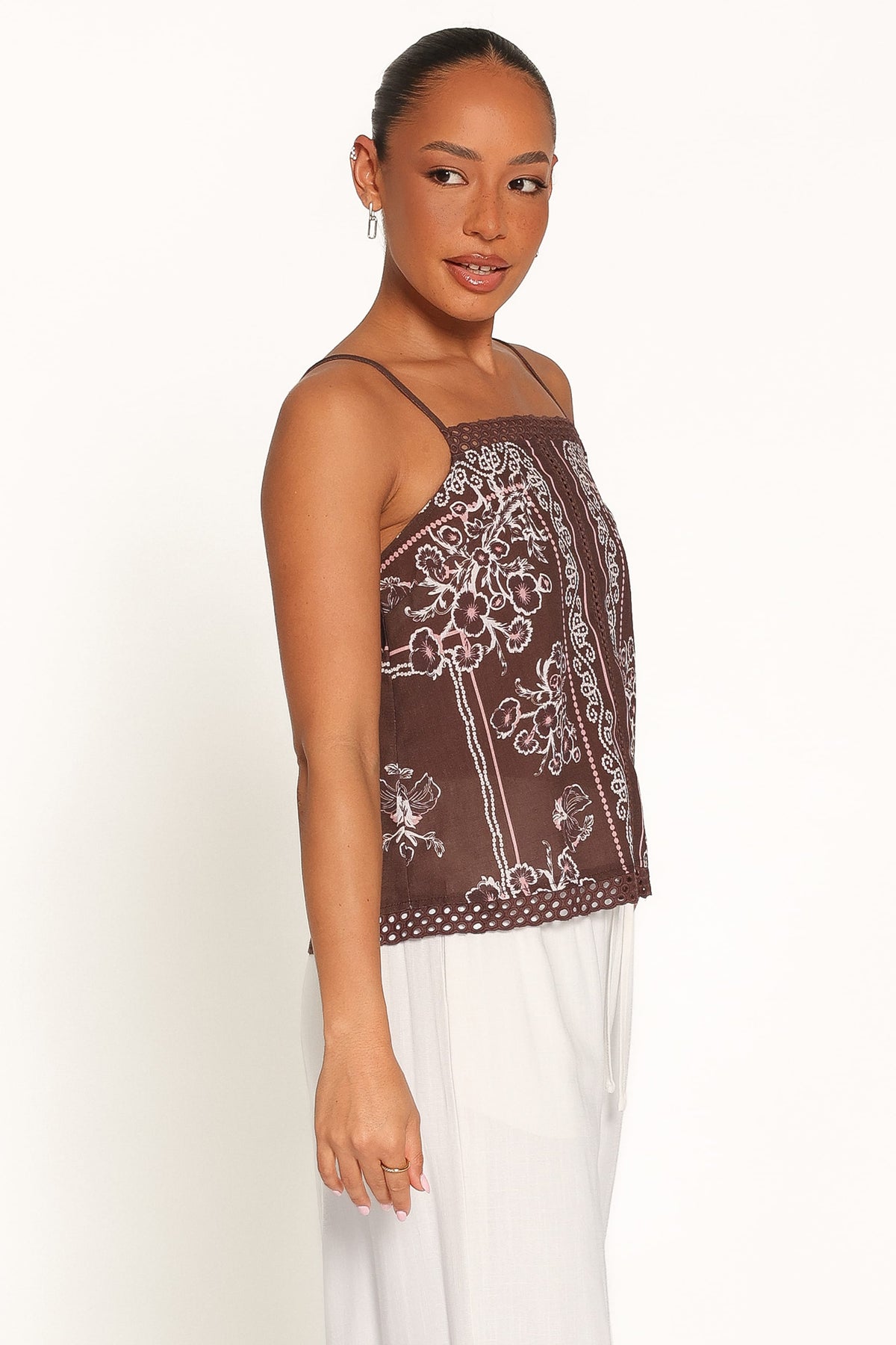 Erina Tank in Brown Bandana – view 3 of 6