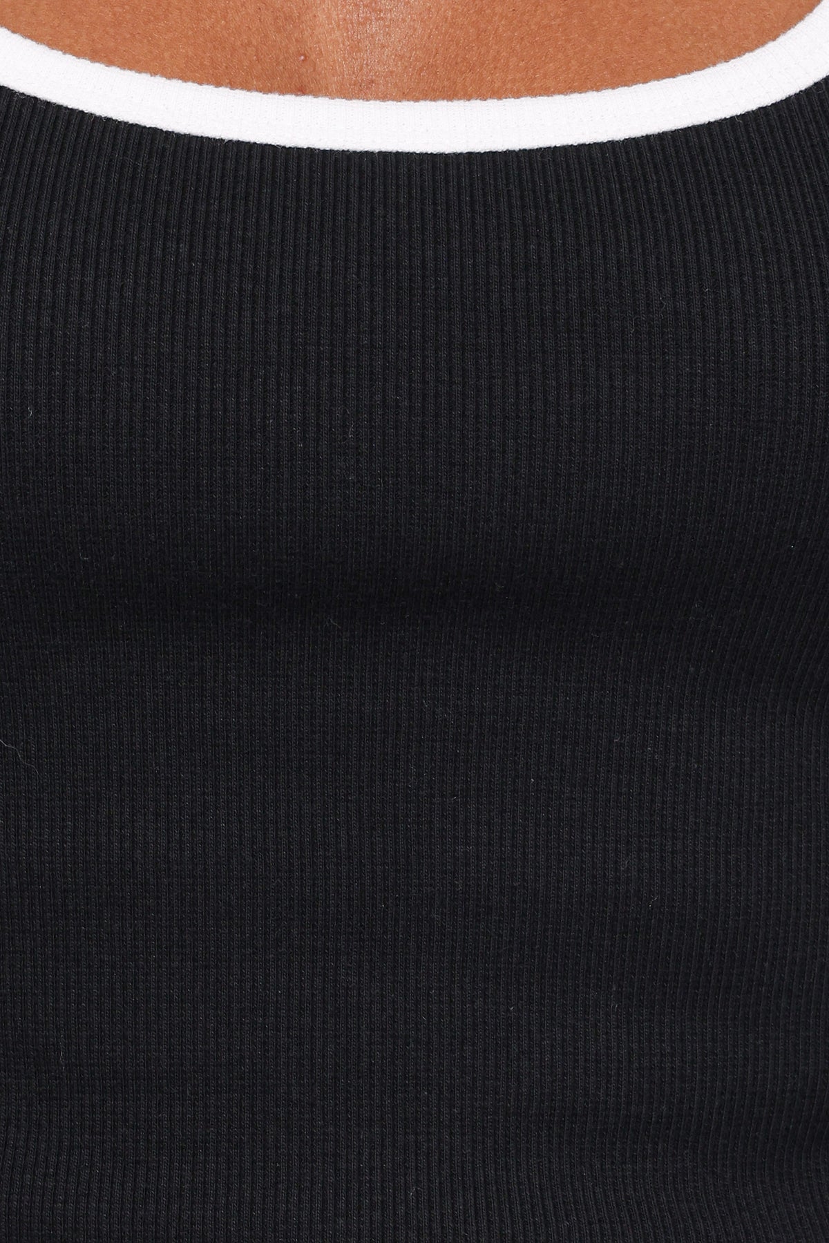 Juanita Knit Top in Black/White – view 6 of 6