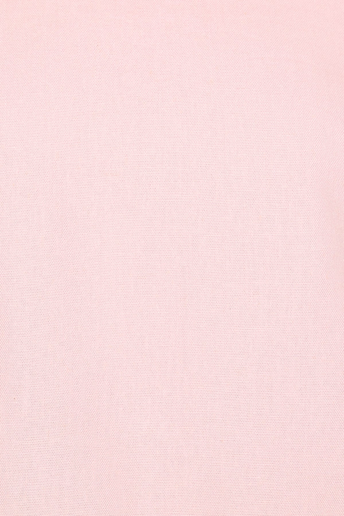 Madison Linen Cropped Tank in Pink – view 7 of 8
