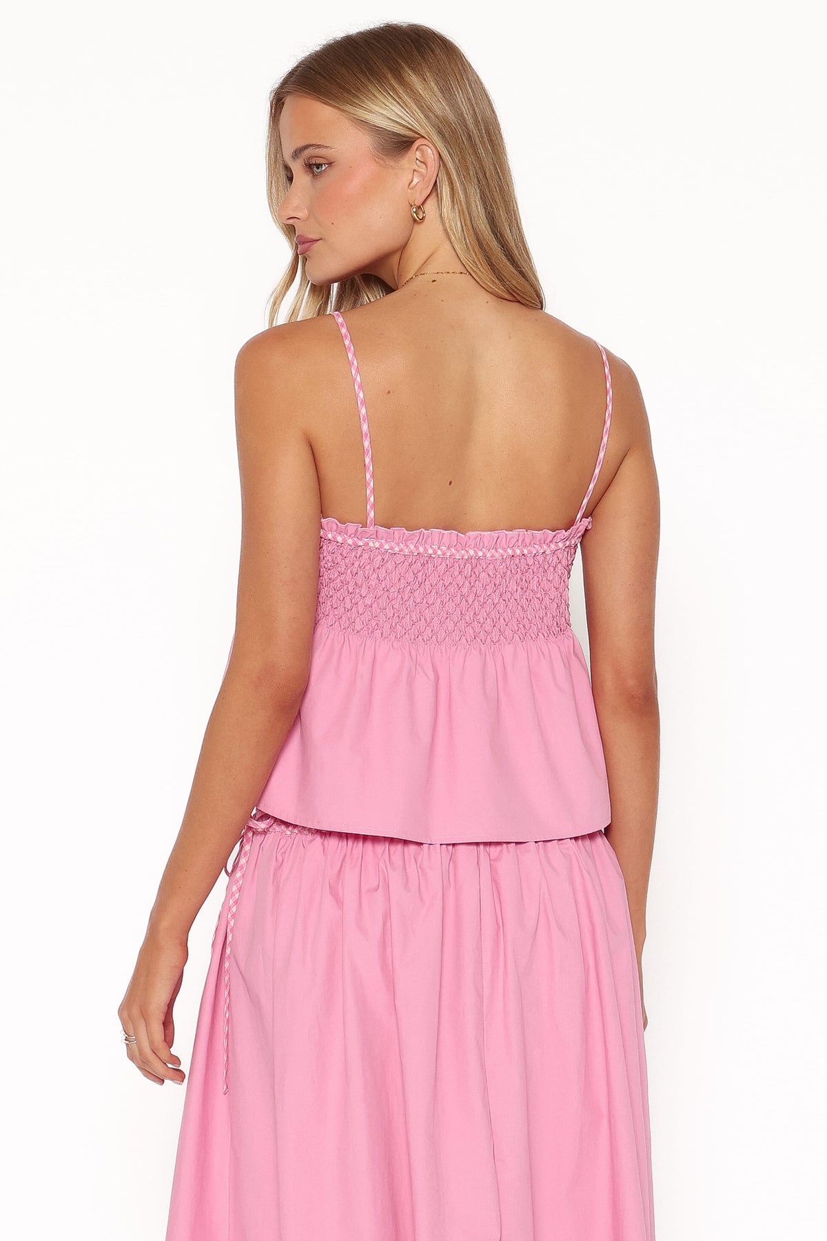 Mireille Baby Doll Top in Pink – view 5 of 8