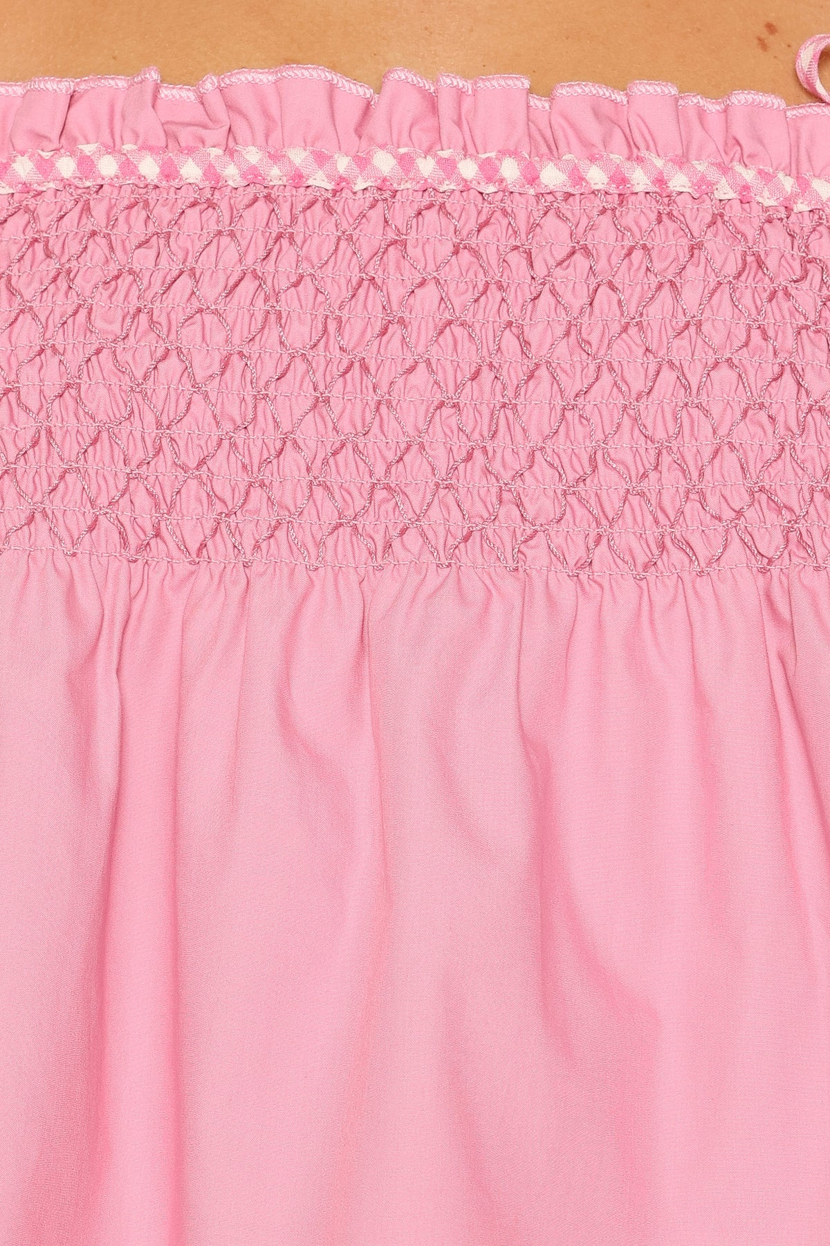 Mireille Baby Doll Top in Pink – view 7 of 8