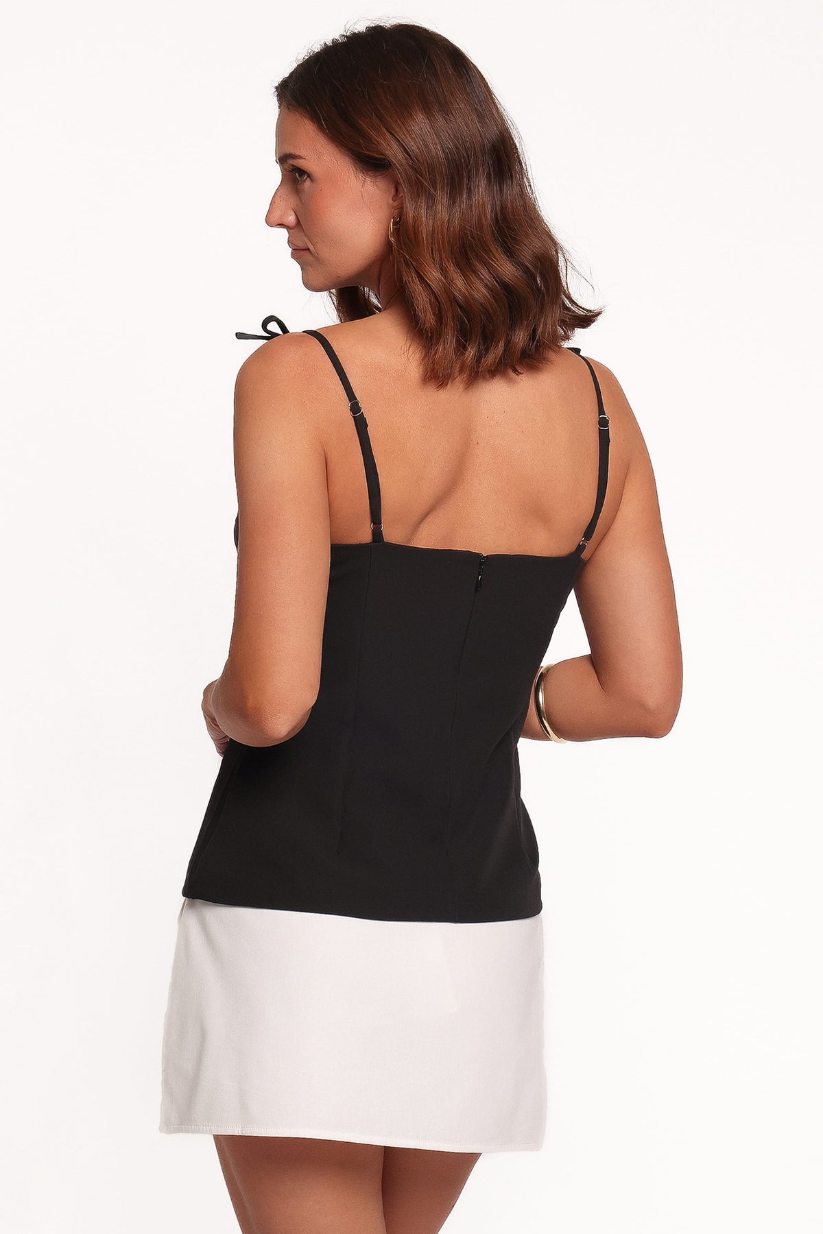 Pattie Bow Top in Black – view 3 of 6